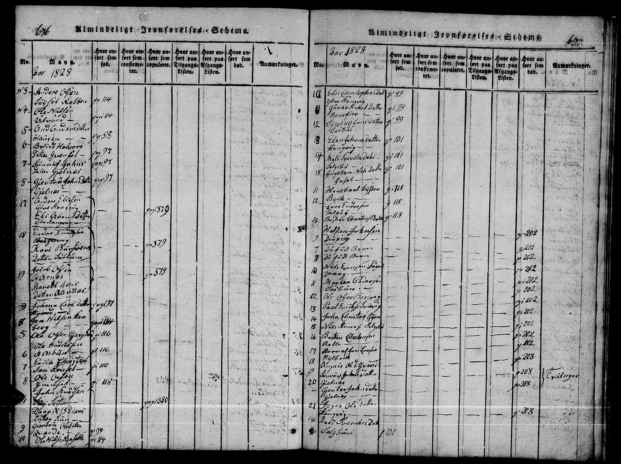 Ministerialprotokoller, klokkerbøker og fødselsregistre - Møre og Romsdal, AV/SAT-A-1454/592/L1031: Klokkerbok nr. 592C01, 1820-1833, s. 676-677