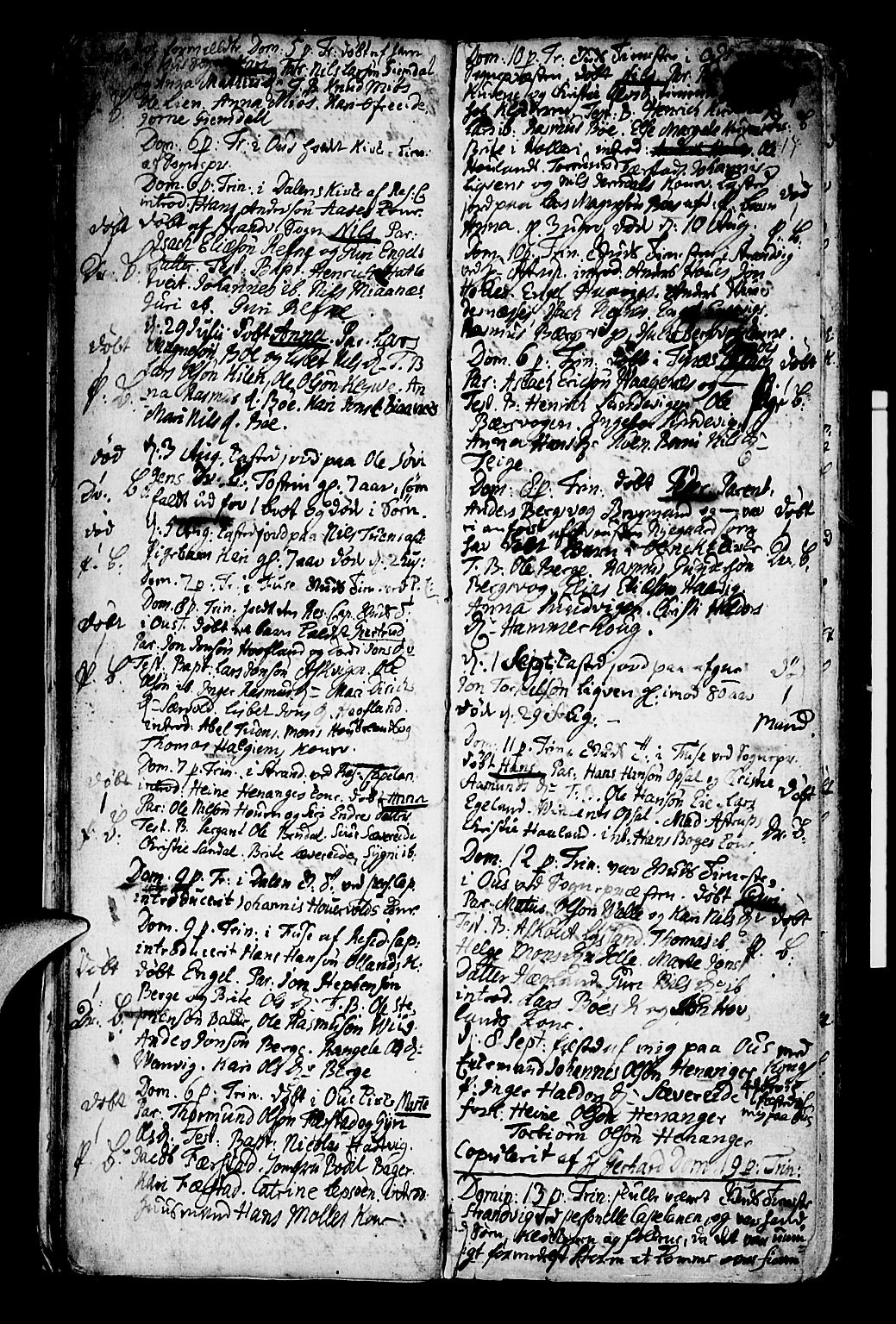 Os sokneprestembete, AV/SAB-A-99929: Ministerialbok nr. A 9, 1766-1779, s. 14
