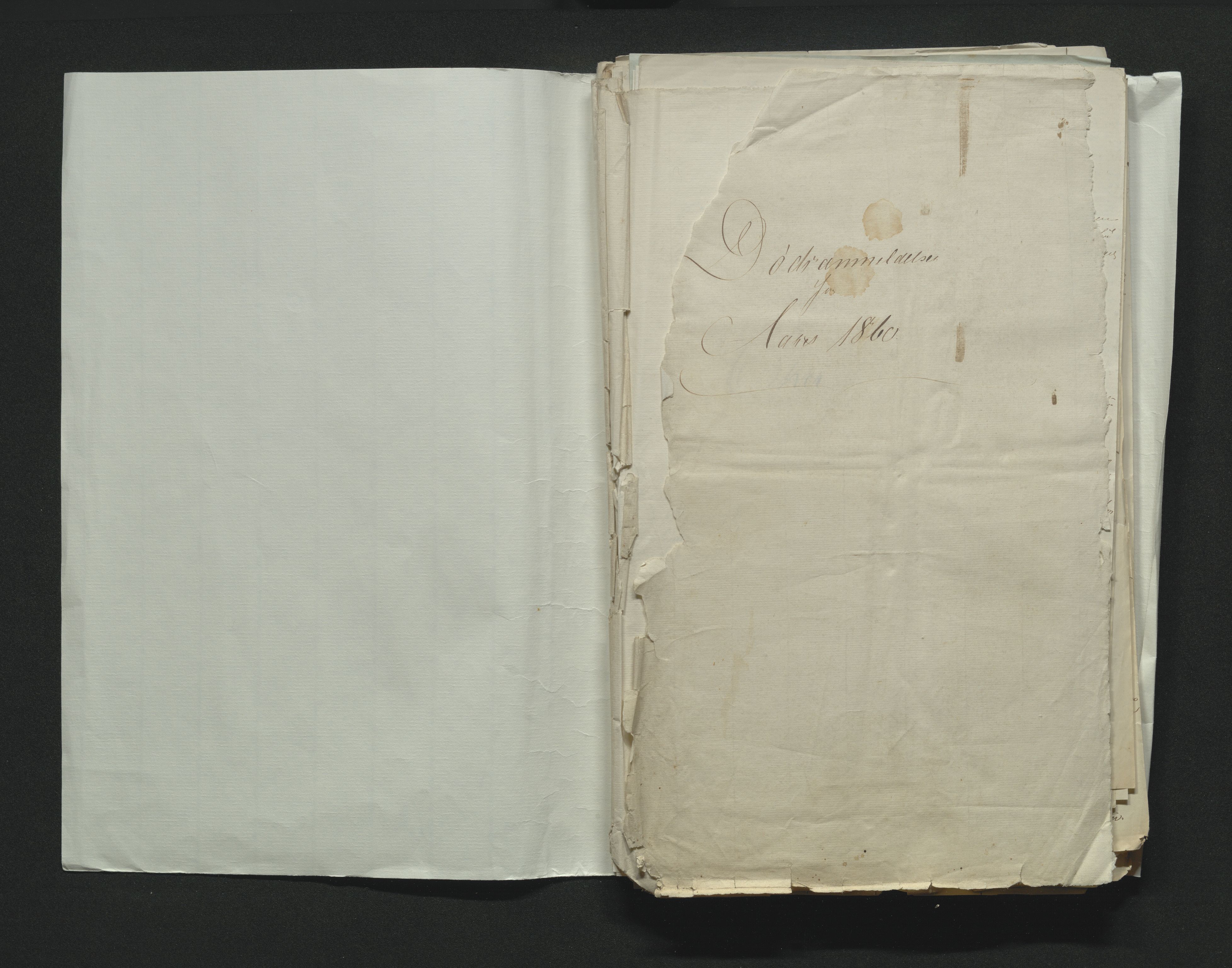 Eiker, Modum og Sigdal sorenskriveri, AV/SAKO-A-123/H/Ha/Hab/L0010: Dødsfallsmeldinger, 1858-1861, s. 272