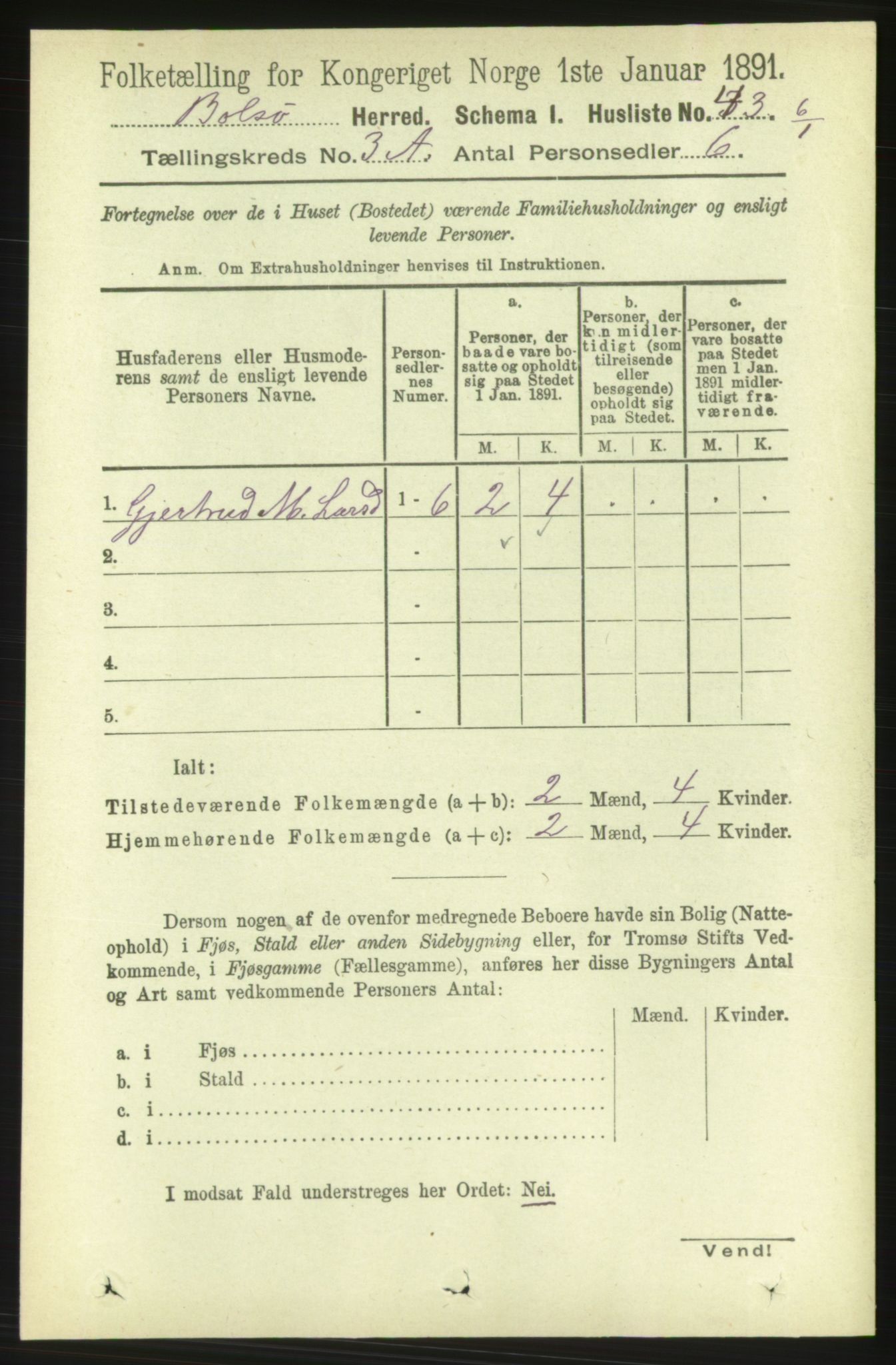 RA, Folketelling 1891 for 1544 Bolsøy herred, 1891, s. 1778