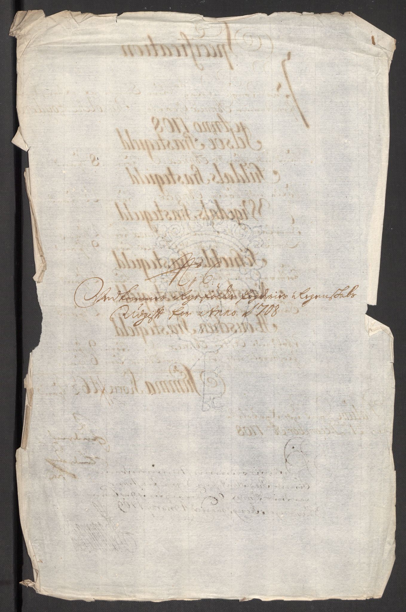 Rentekammeret inntil 1814, Reviderte regnskaper, Fogderegnskap, AV/RA-EA-4092/R47/L2861: Fogderegnskap Ryfylke, 1706-1709, s. 218