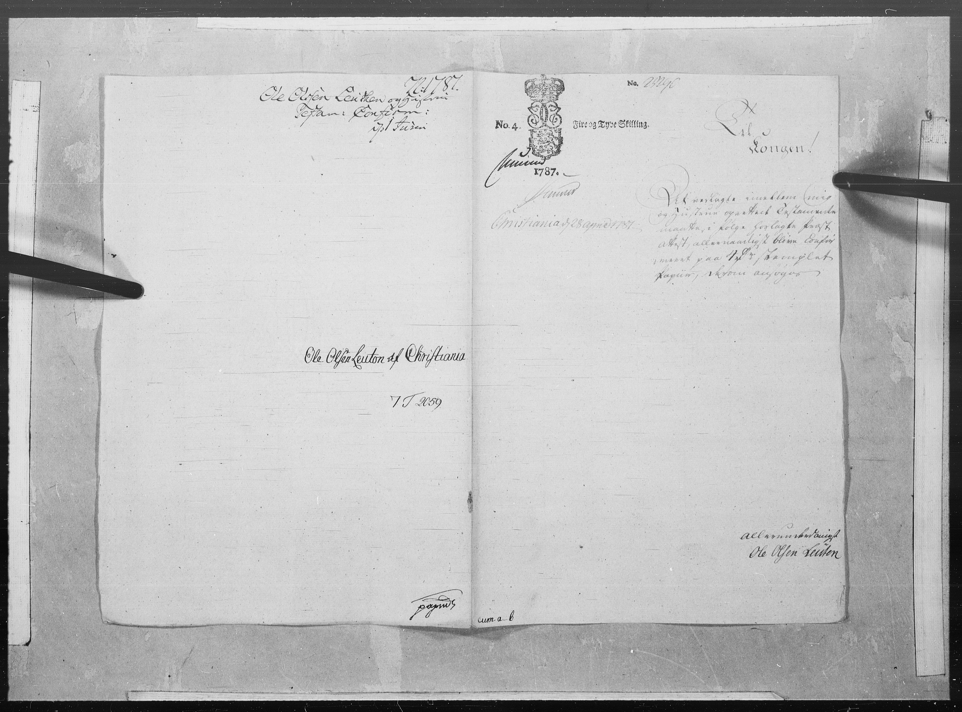 Danske Kanselli 1572-1799, AV/RA-EA-3023/F/Fc/Fcc/Fcca/L0266: Norske innlegg 1572-1799, 1787, s. 14