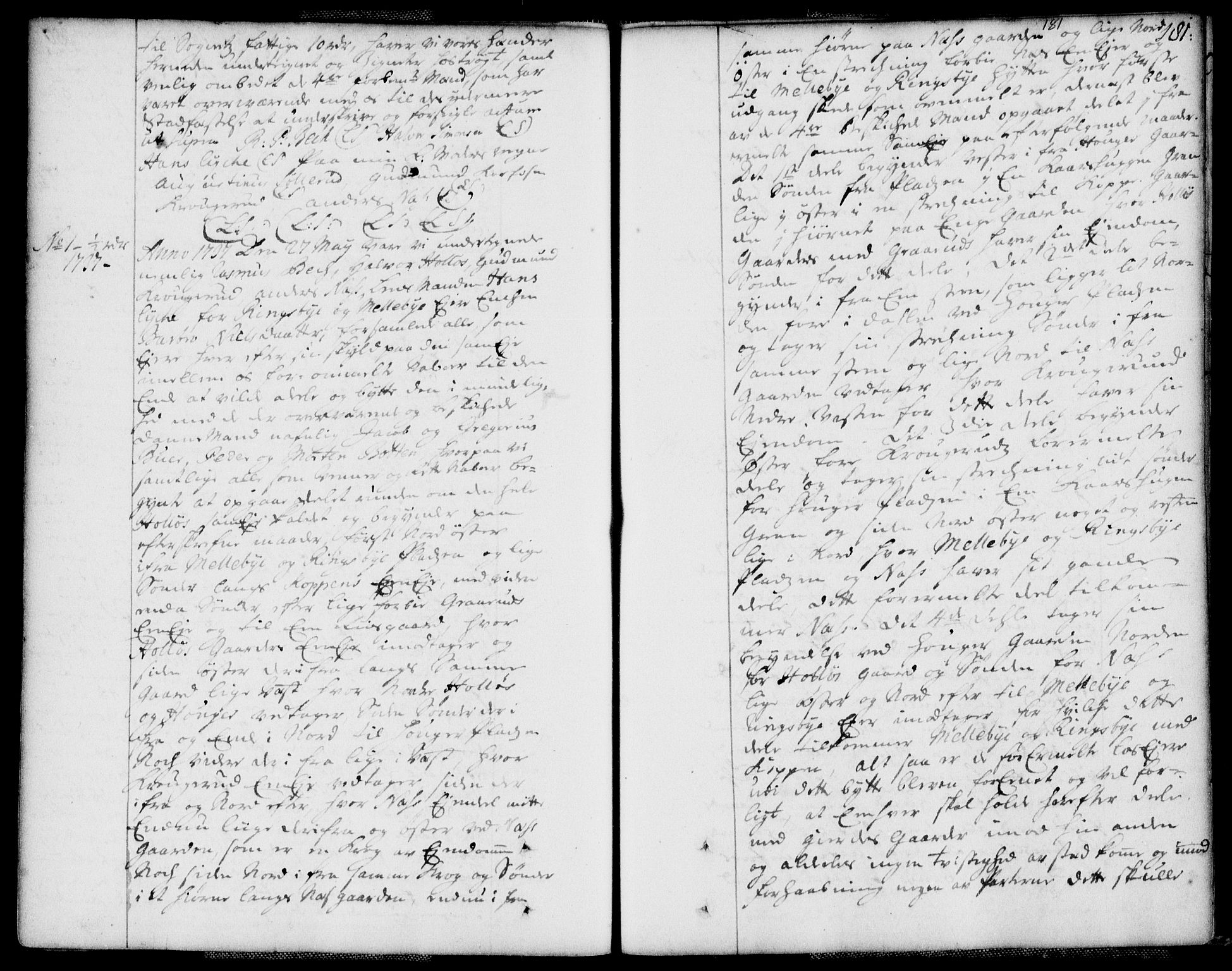 Rakkestad sorenskriveri, SAO/A-10686/G/Gb/Gba/Gbaa/L0001a: Pantebok nr. 1a, 1734-1741, s. 181