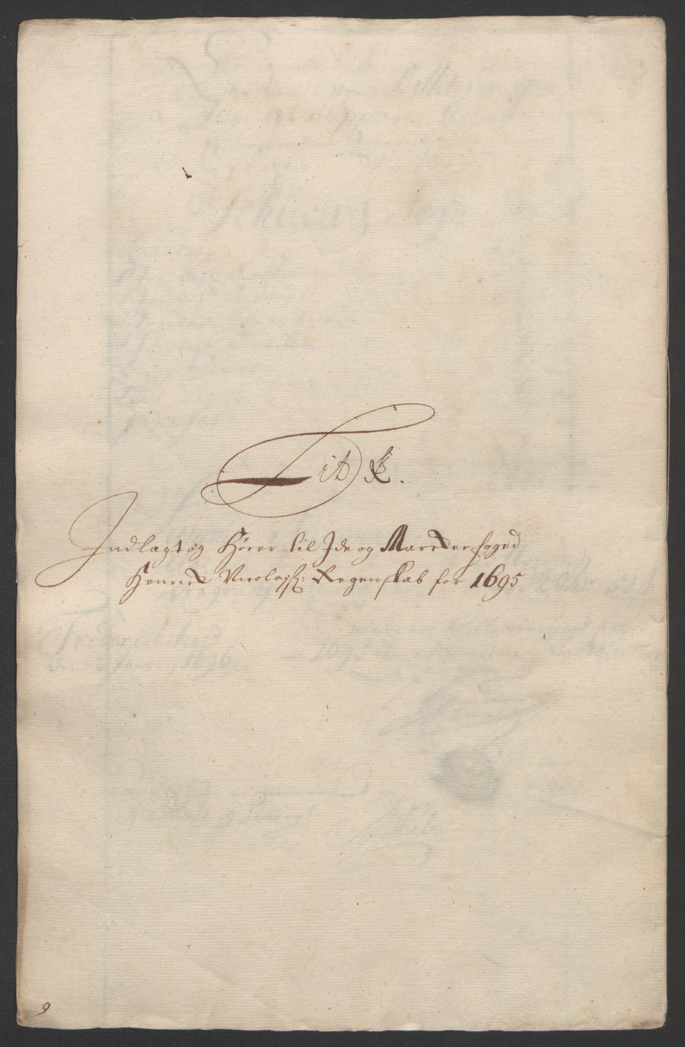 Rentekammeret inntil 1814, Reviderte regnskaper, Fogderegnskap, RA/EA-4092/R01/L0012: Fogderegnskap Idd og Marker, 1694-1695, s. 260