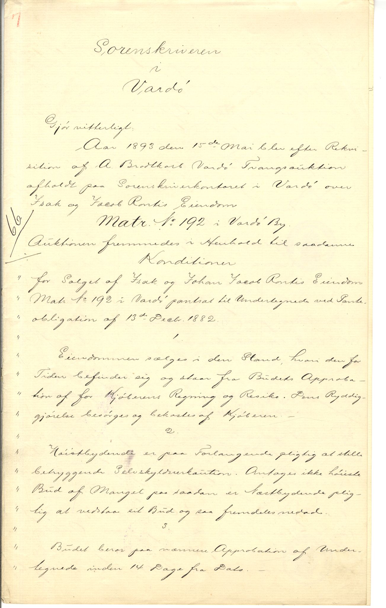 Brodtkorb handel A/S, VAMU/A-0001/Q/Qb/L0001: Skjøter og grunnbrev i Vardø by, 1822-1943, s. 386