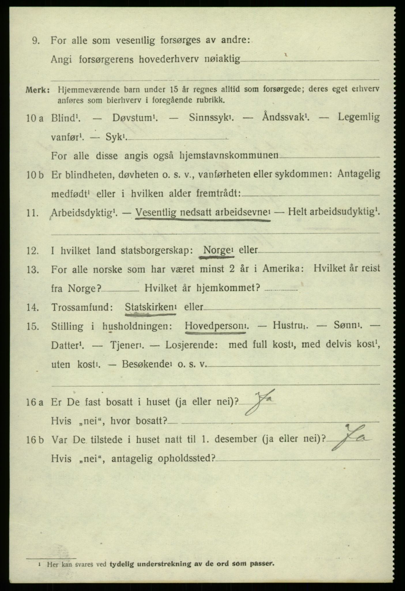SAB, Folketelling 1920 for 1232 Eidfjord herred, 1920, s. 1417