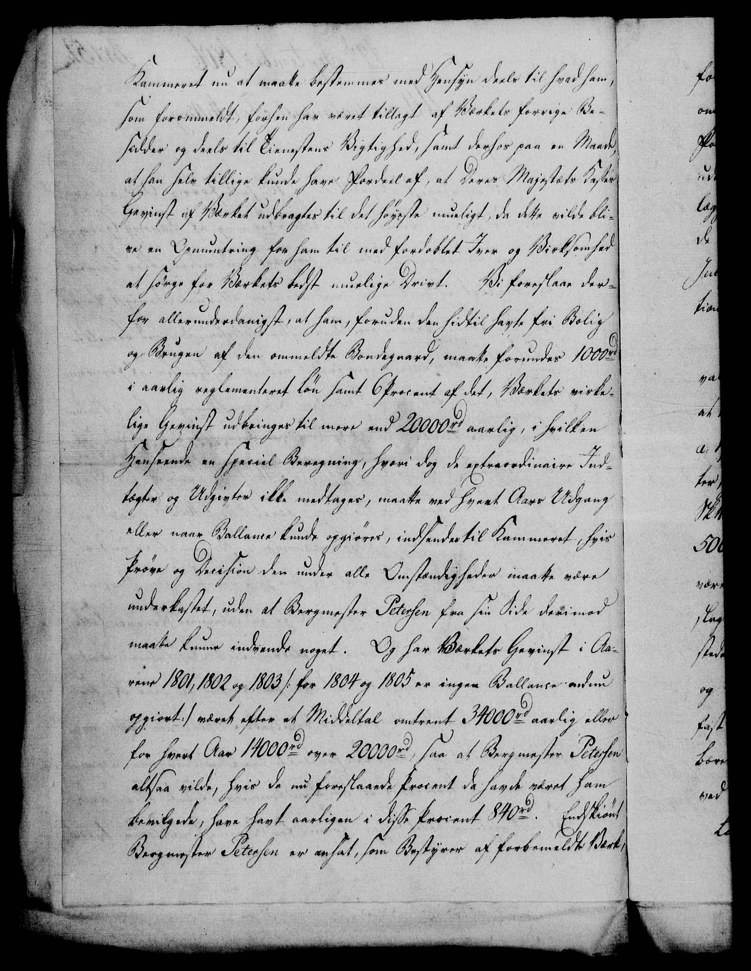 Rentekammeret, Renteskriverkontorene, AV/RA-EA-3115/M/Mf/Mfb/L0007: Relasjons- og resolusjonsprotokoll med register (merket RK 54.13), 1805-1806