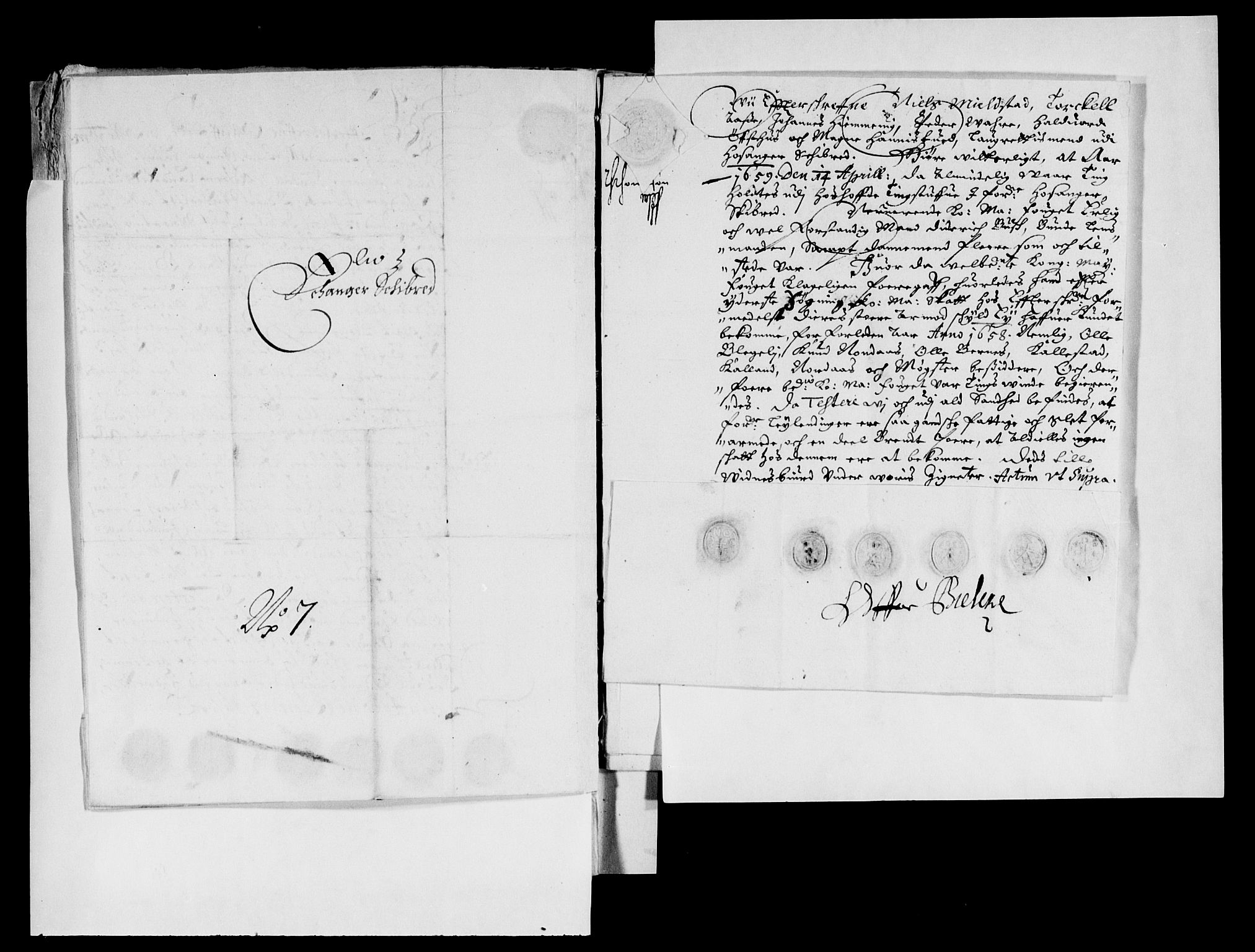 Rentekammeret inntil 1814, Reviderte regnskaper, Lensregnskaper, AV/RA-EA-5023/R/Rb/Rbt/L0142: Bergenhus len, 1658-1659