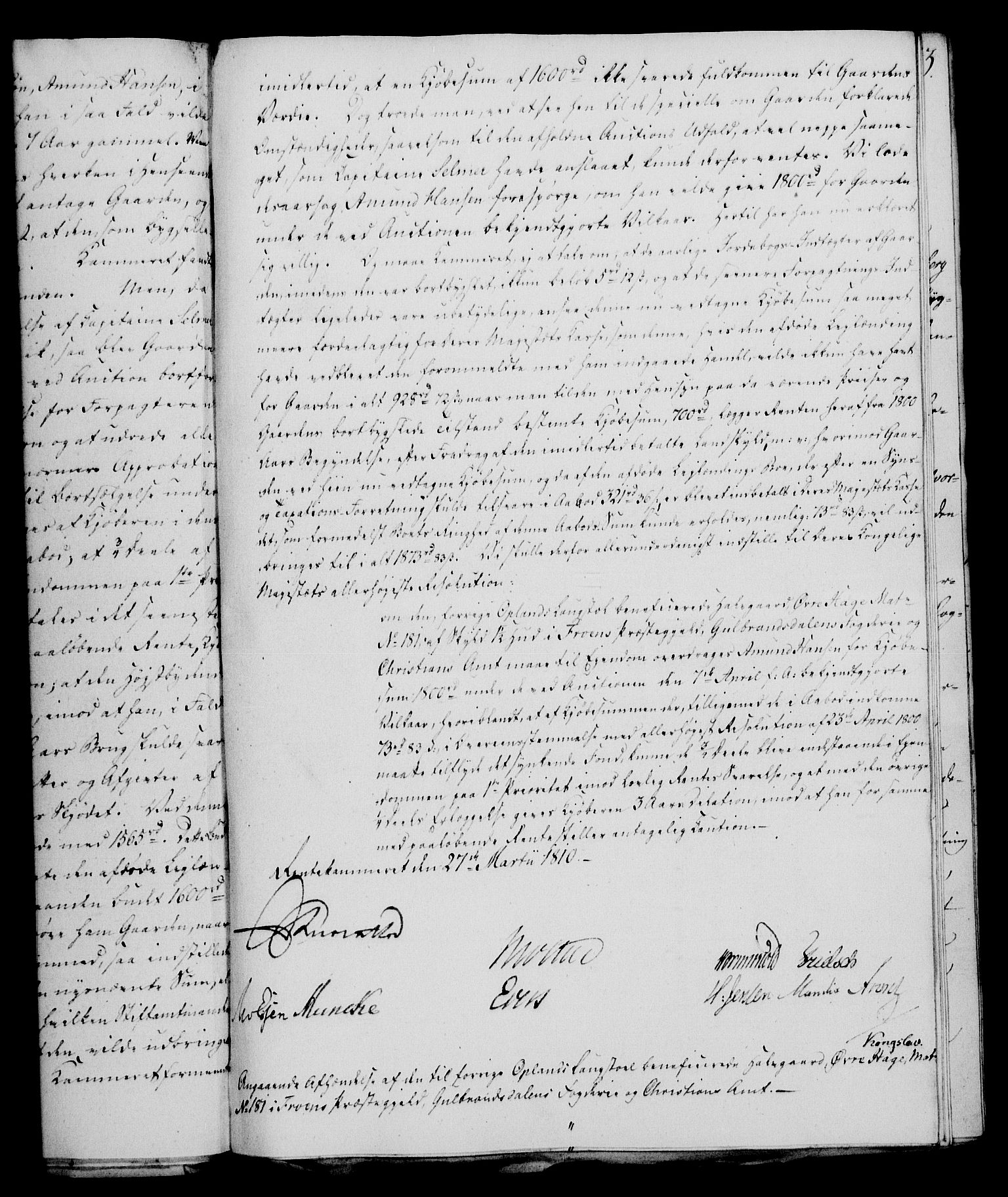 Rentekammeret, Kammerkanselliet, AV/RA-EA-3111/G/Gf/Gfa/L0092: Norsk relasjons- og resolusjonsprotokoll (merket RK 52.92), 1810, s. 150