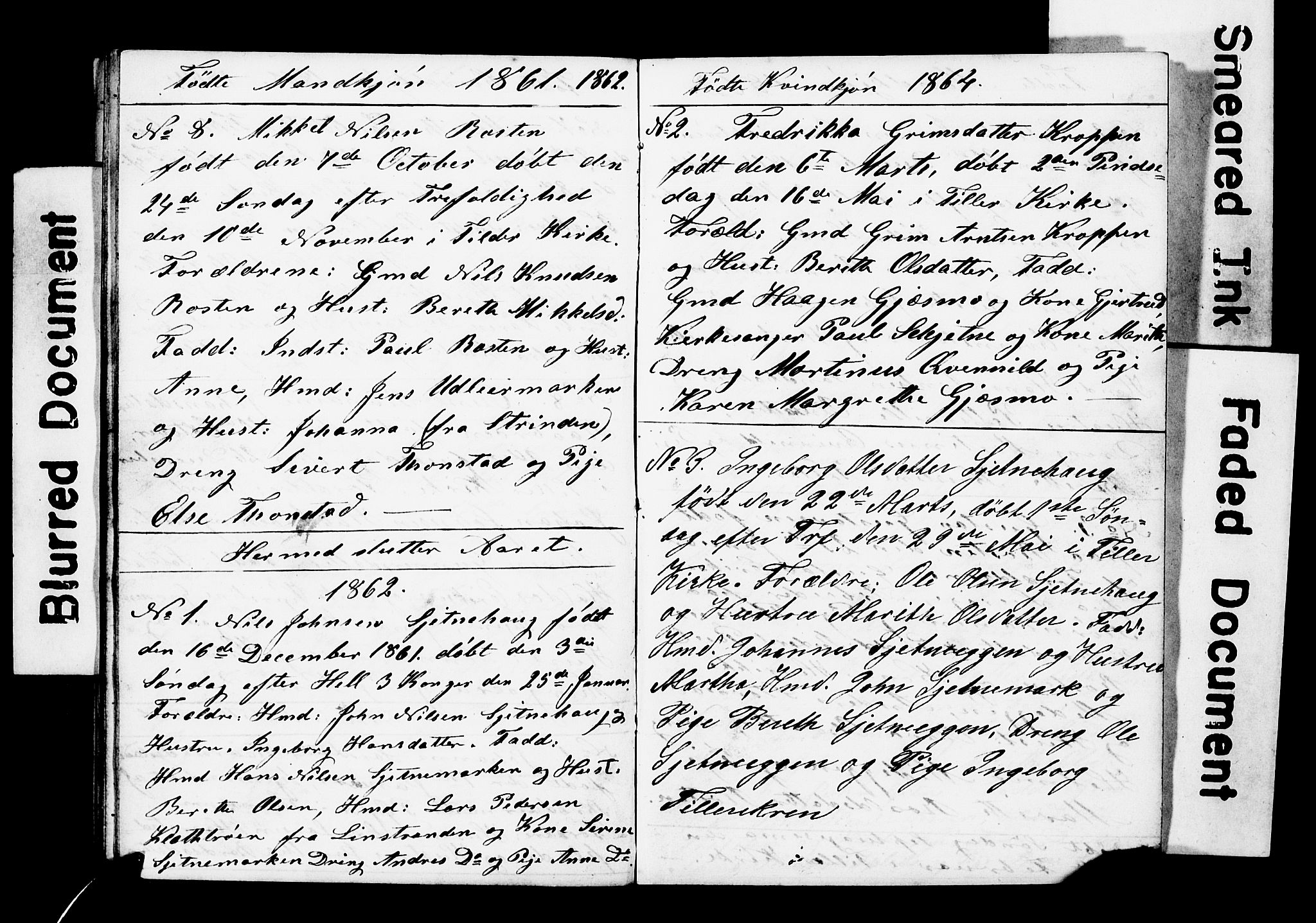 Ministerialprotokoller, klokkerbøker og fødselsregistre - Sør-Trøndelag, AV/SAT-A-1456/621/L0461: Klokkerbok nr. 621C04, 1849-1865