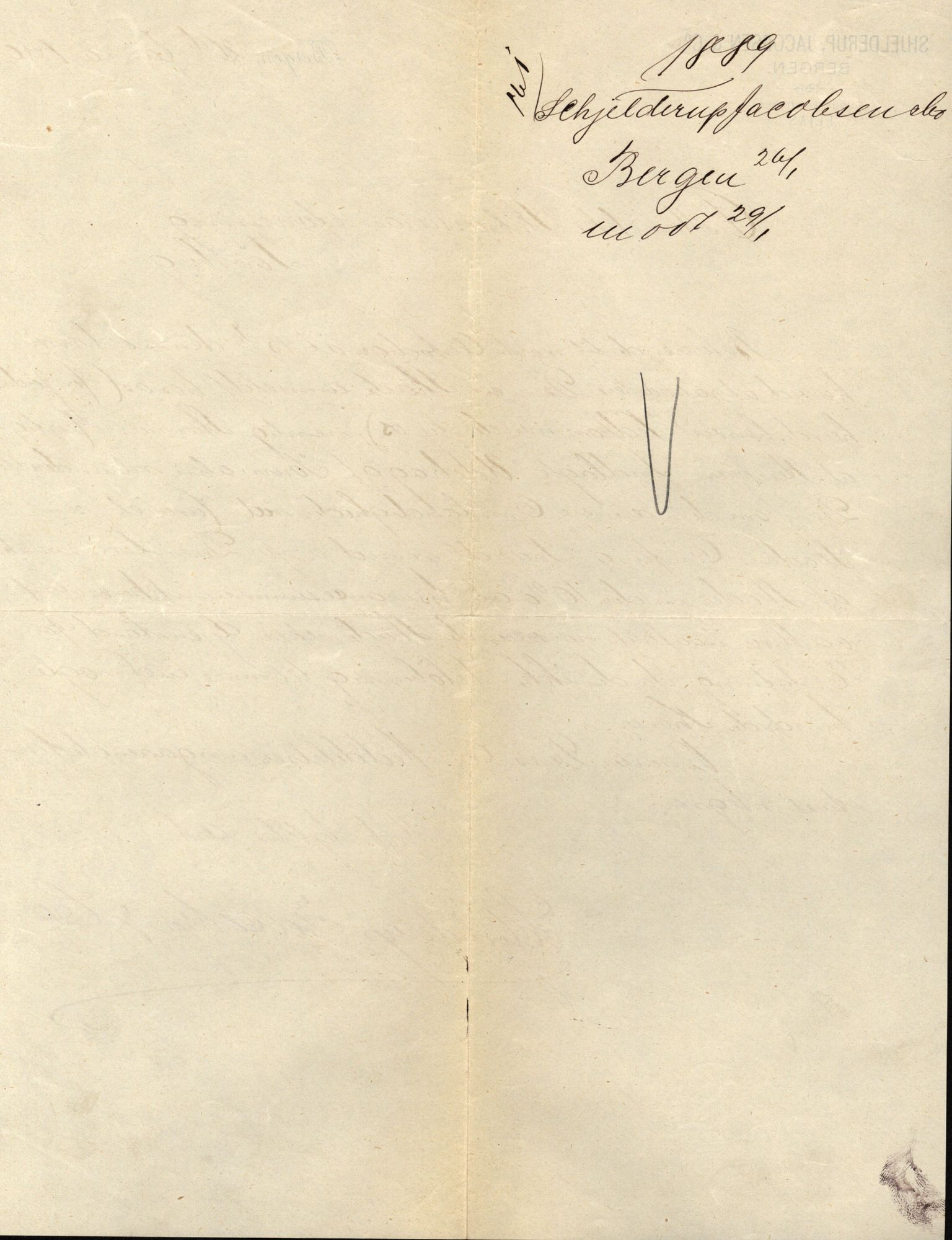 Pa 63 - Østlandske skibsassuranceforening, VEMU/A-1079/G/Ga/L0024/0003: Havaridokumenter / Marrycat, Oscar, Marie, Hurtig, Svalen, Anna, 1889, s. 35