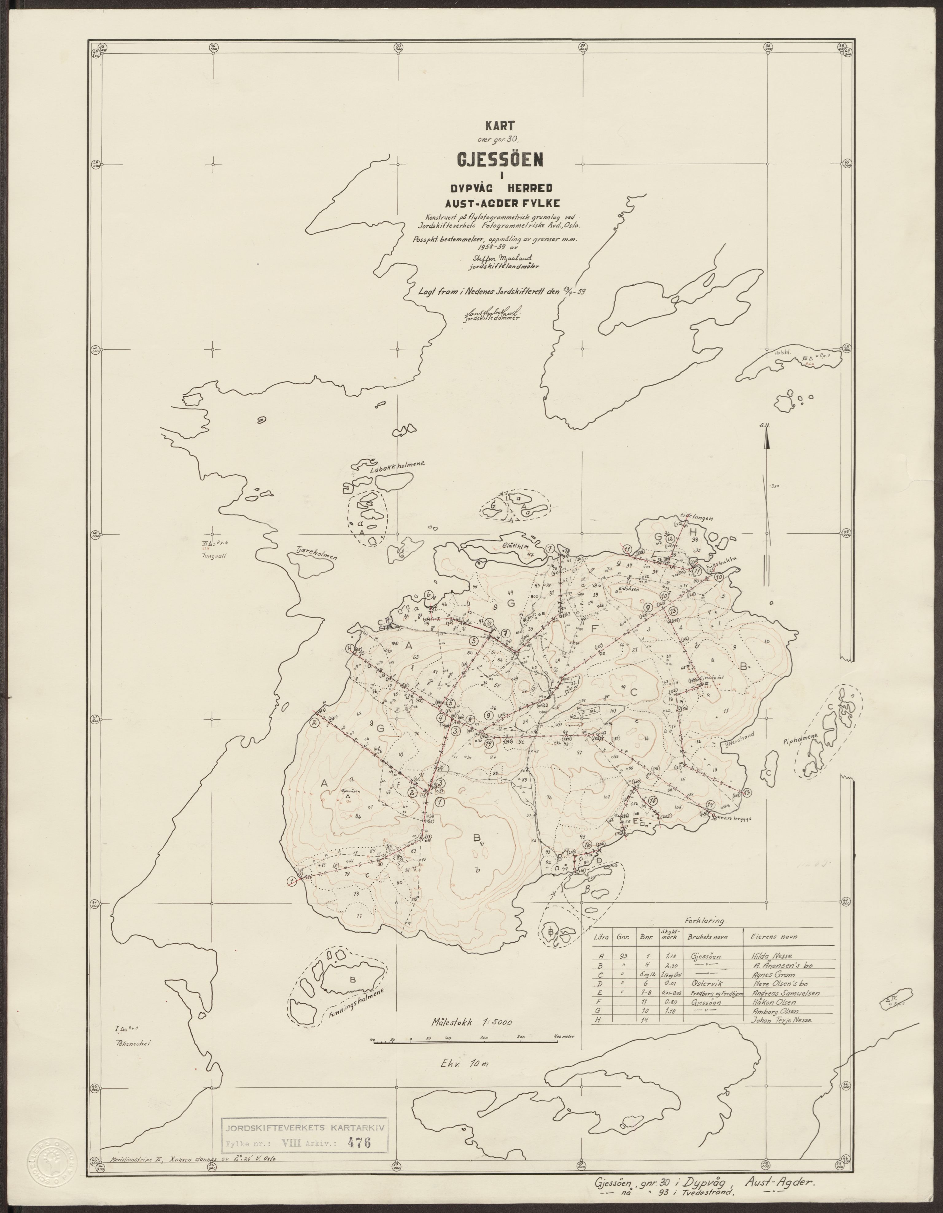 Jordskifteverkets kartarkiv, AV/RA-S-3929/T, 1859-1988, s. 707