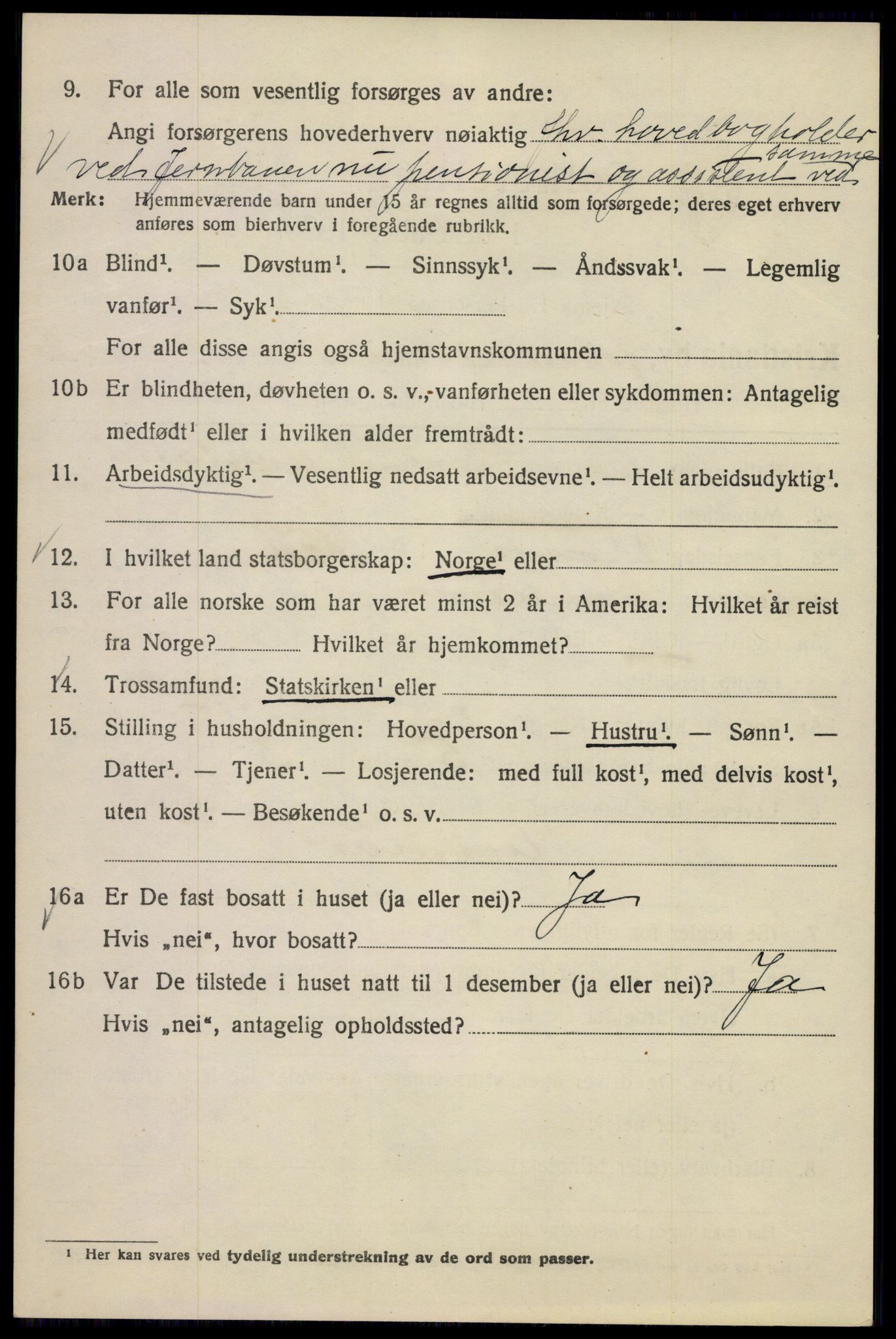 SAO, Folketelling 1920 for 0301 Kristiania kjøpstad, 1920, s. 323612