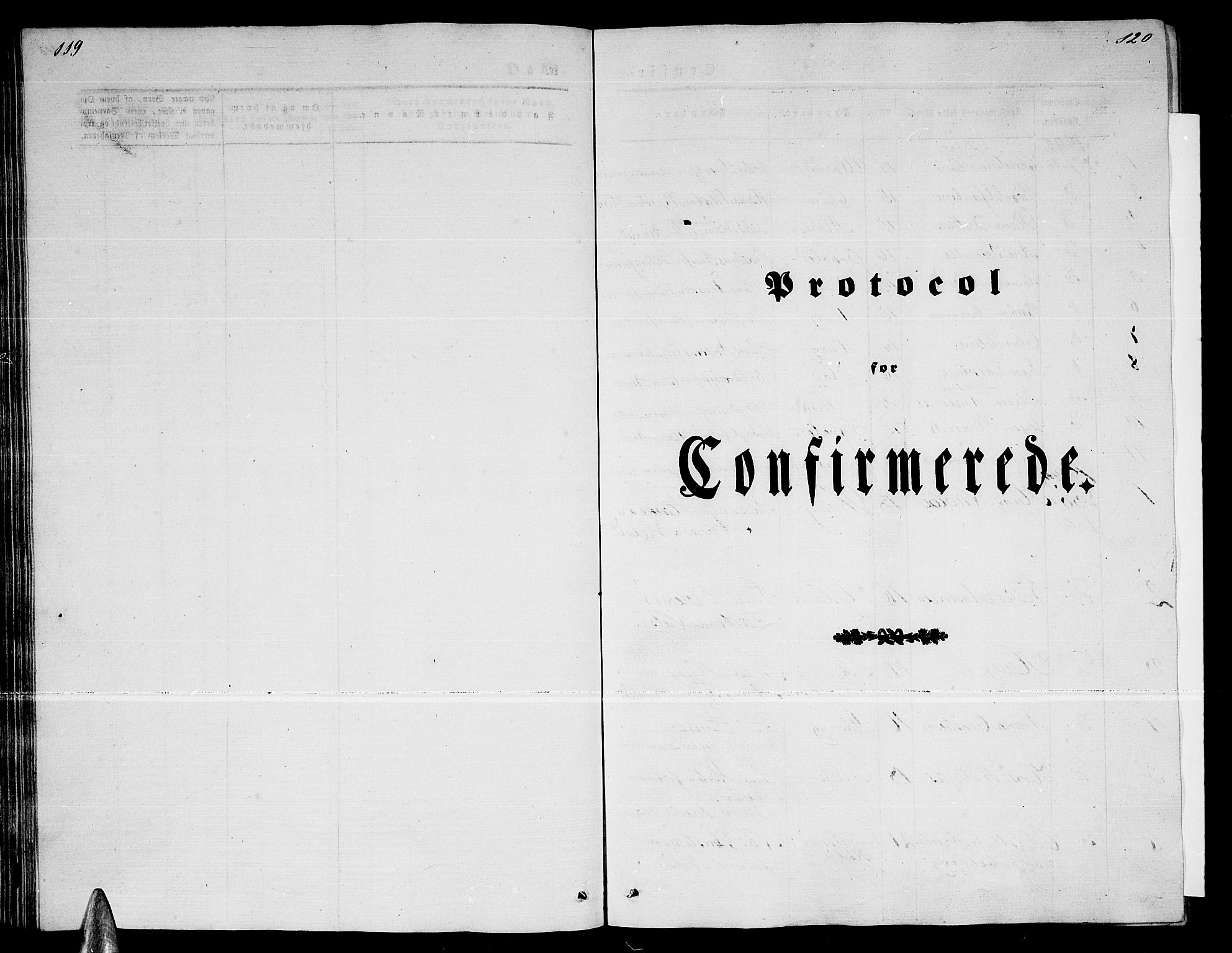 Ministerialprotokoller, klokkerbøker og fødselsregistre - Nordland, AV/SAT-A-1459/835/L0530: Klokkerbok nr. 835C02, 1842-1865, s. 119-120