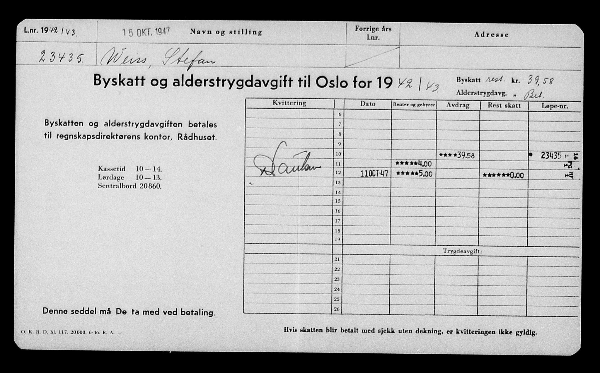 Justisdepartementet, Tilbakeføringskontoret for inndratte formuer, AV/RA-S-1564/H/Hc/Hcc/L0986: --, 1945-1947, s. 280