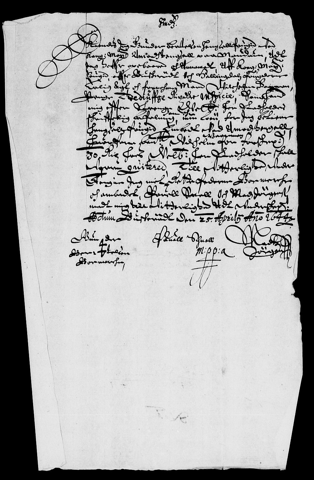 Rentekammeret inntil 1814, Reviderte regnskaper, Lensregnskaper, AV/RA-EA-5023/R/Rb/Rba/L0171: Akershus len, 1643-1644