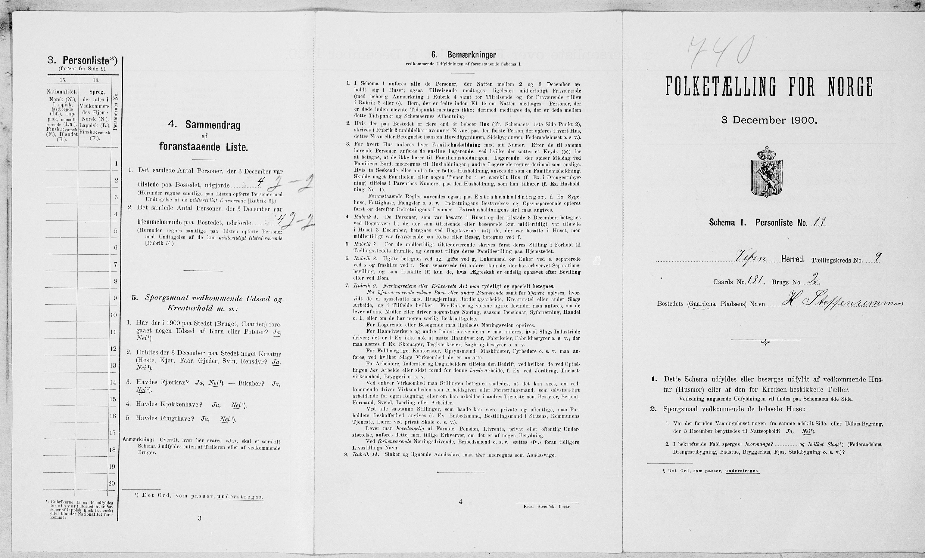 SAT, Folketelling 1900 for 1824 Vefsn herred, 1900, s. 781
