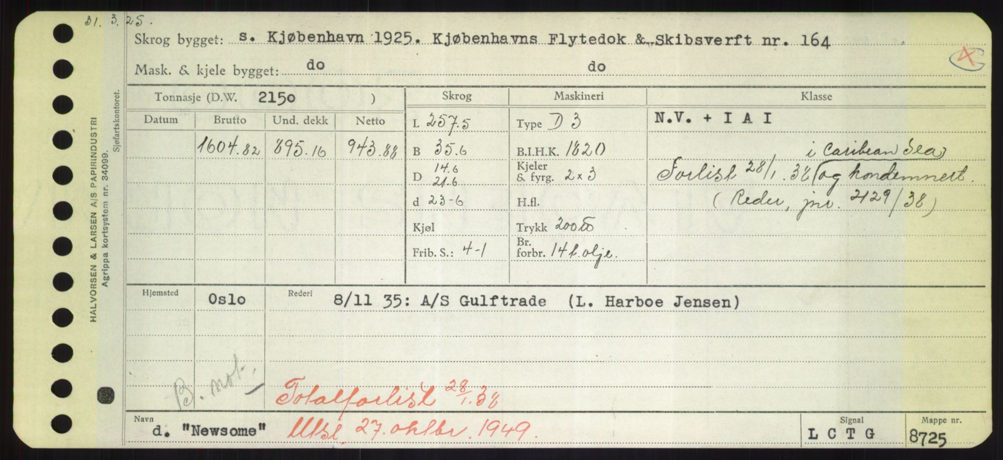 Sjøfartsdirektoratet med forløpere, Skipsmålingen, AV/RA-S-1627/H/Hd/L0026: Fartøy, N-Norhol, s. 165