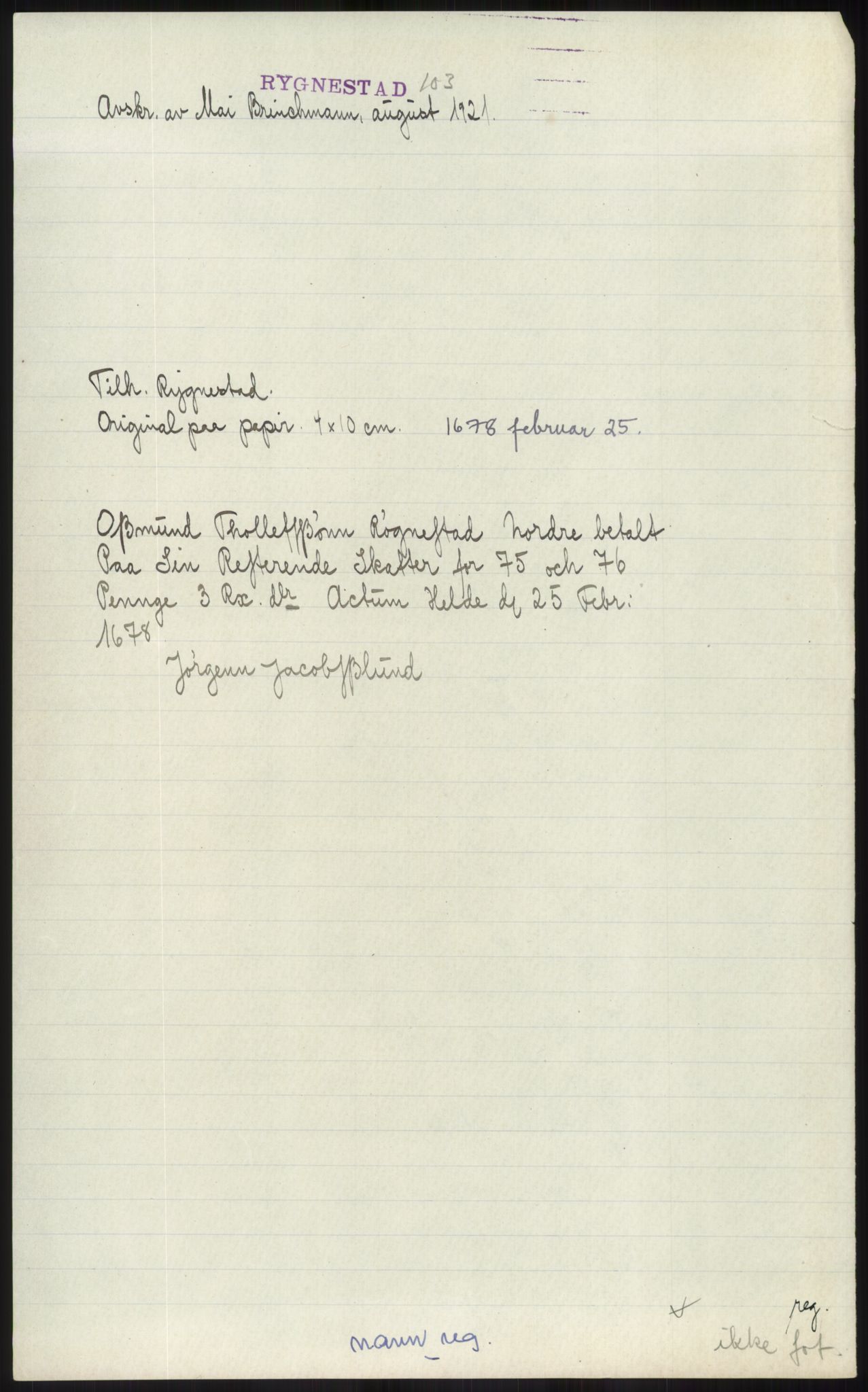 Samlinger til kildeutgivelse, Diplomavskriftsamlingen, AV/RA-EA-4053/H/Ha, s. 1126