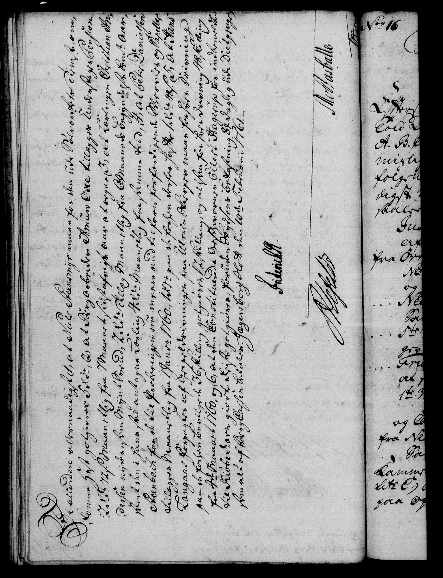 Rentekammeret, Kammerkanselliet, RA/EA-3111/G/Gf/Gfa/L0043: Norsk relasjons- og resolusjonsprotokoll (merket RK 52.43), 1761, s. 73