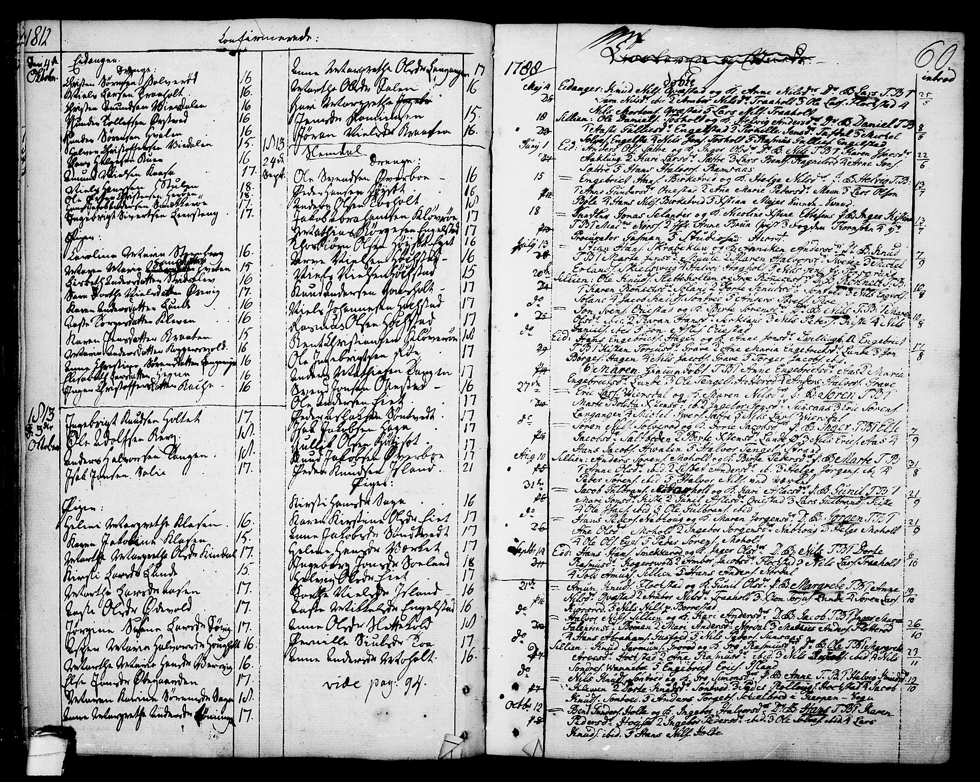 Eidanger kirkebøker, AV/SAKO-A-261/F/Fa/L0006: Ministerialbok nr. 6, 1764-1814, s. 60