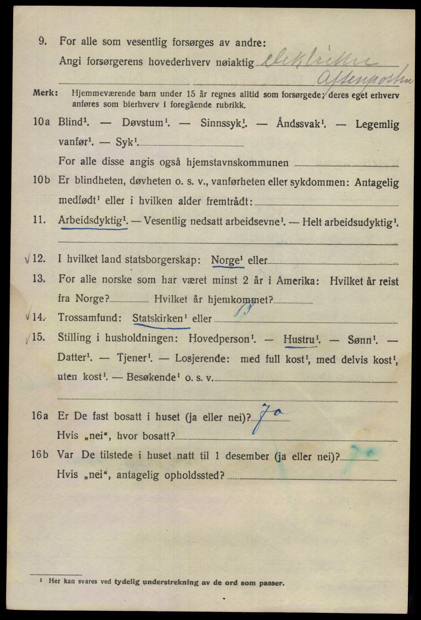 SAO, Folketelling 1920 for 0301 Kristiania kjøpstad, 1920, s. 138676