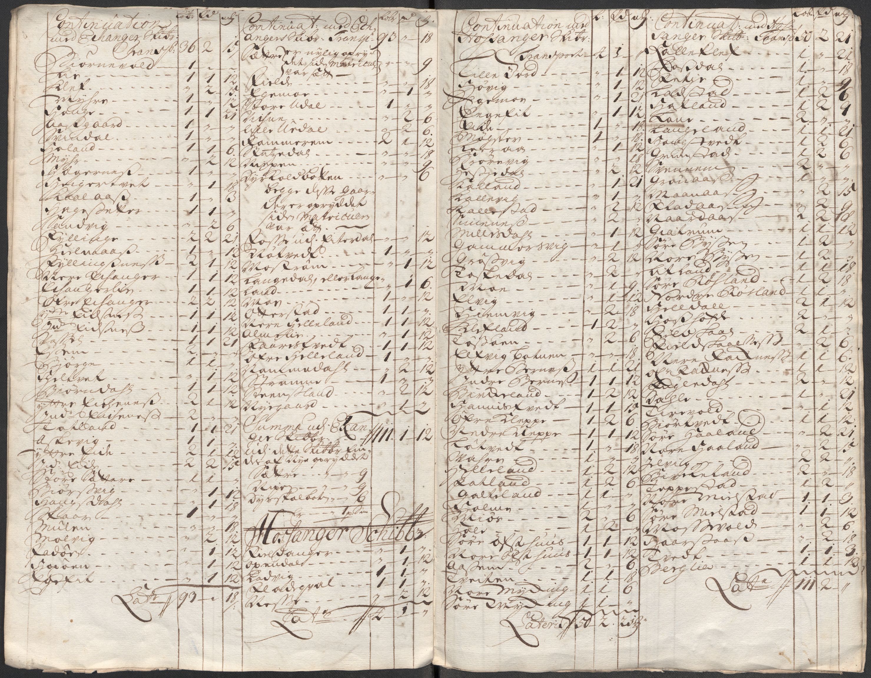 Rentekammeret inntil 1814, Reviderte regnskaper, Fogderegnskap, AV/RA-EA-4092/R51/L3194: Fogderegnskap Nordhordland og Voss, 1712, s. 31