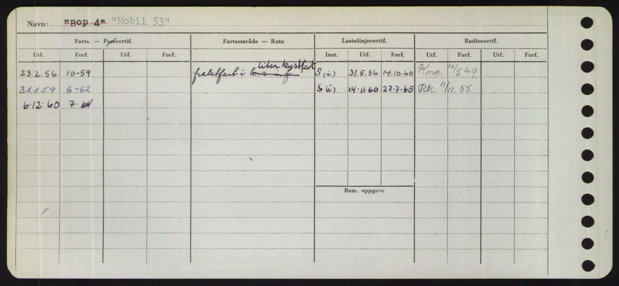 Sjøfartsdirektoratet med forløpere, Skipsmålingen, RA/S-1627/H/Hd/L0025: Fartøy, Min-Mås, s. 78