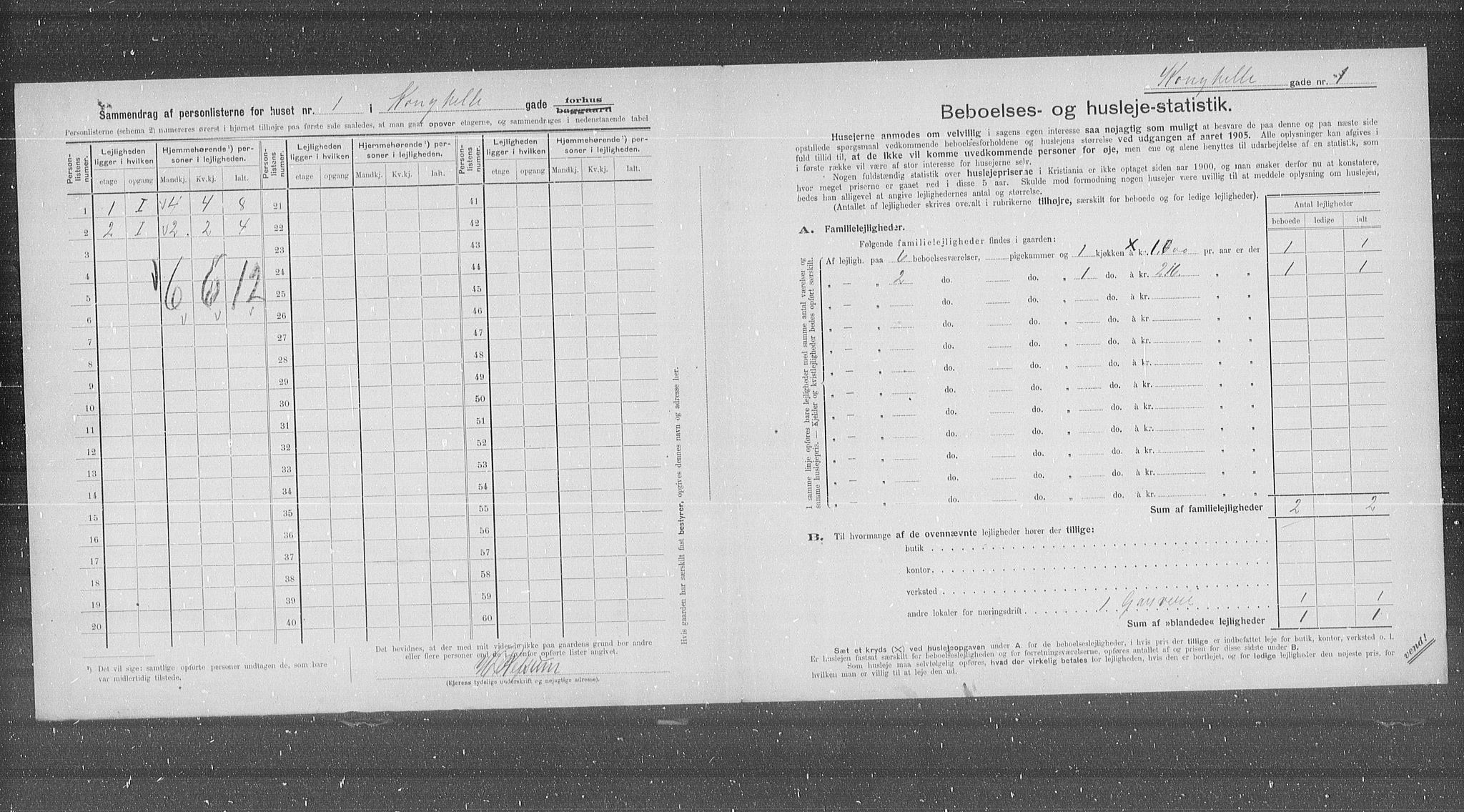 OBA, Kommunal folketelling 31.12.1905 for Kristiania kjøpstad, 1905, s. 27759