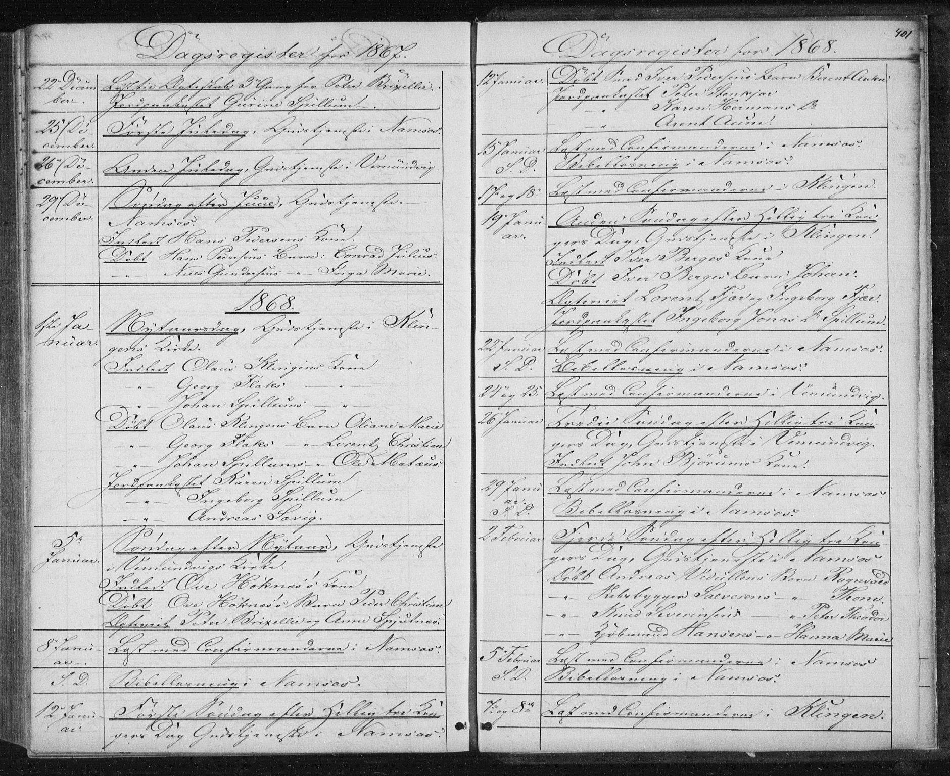 Ministerialprotokoller, klokkerbøker og fødselsregistre - Nord-Trøndelag, AV/SAT-A-1458/768/L0570: Ministerialbok nr. 768A05, 1865-1874, s. 401
