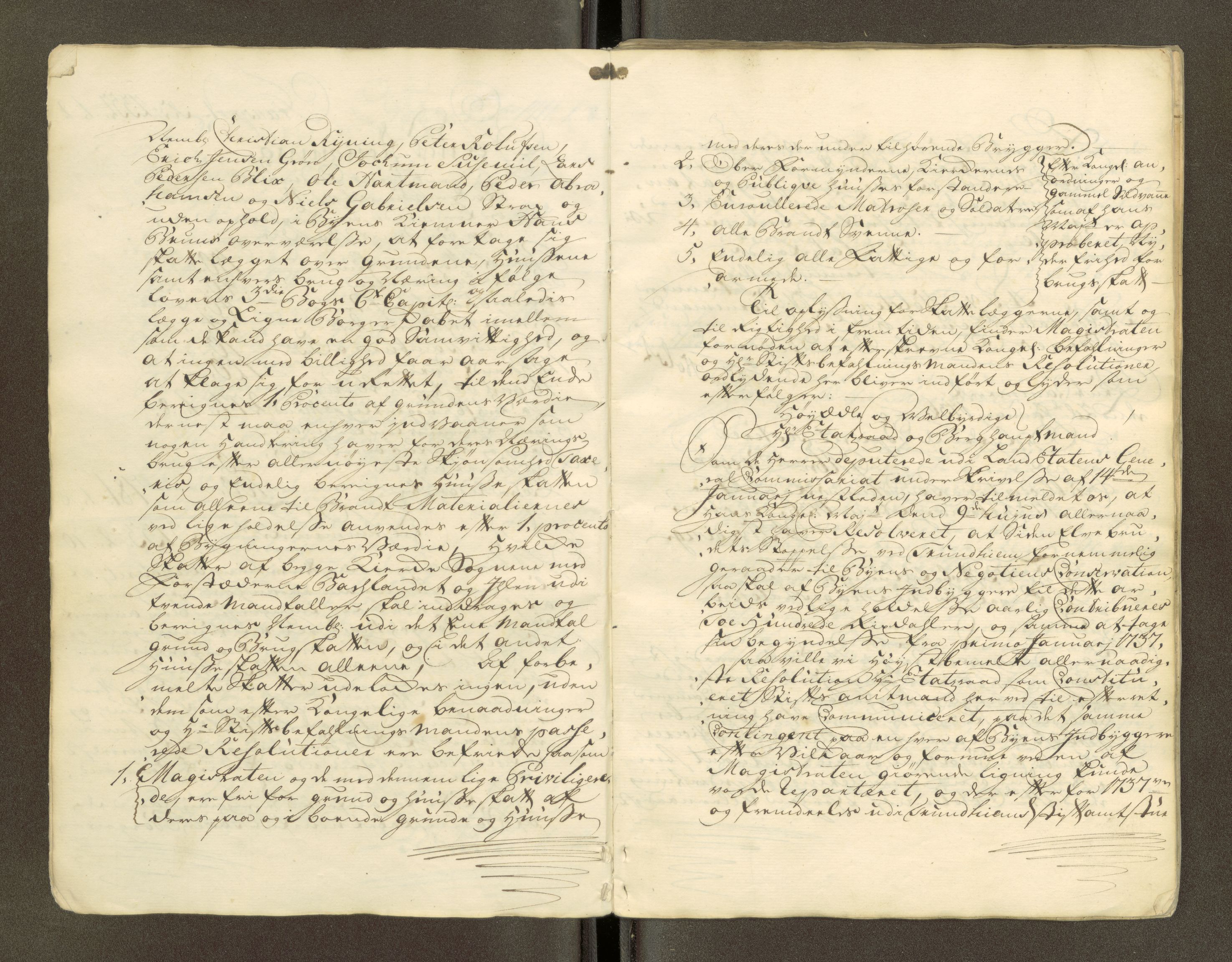 Trondheim magistrat, AV/SAT-A-4372/D/Da/L0007: Skattemanntall, 1740-1745, s. 198