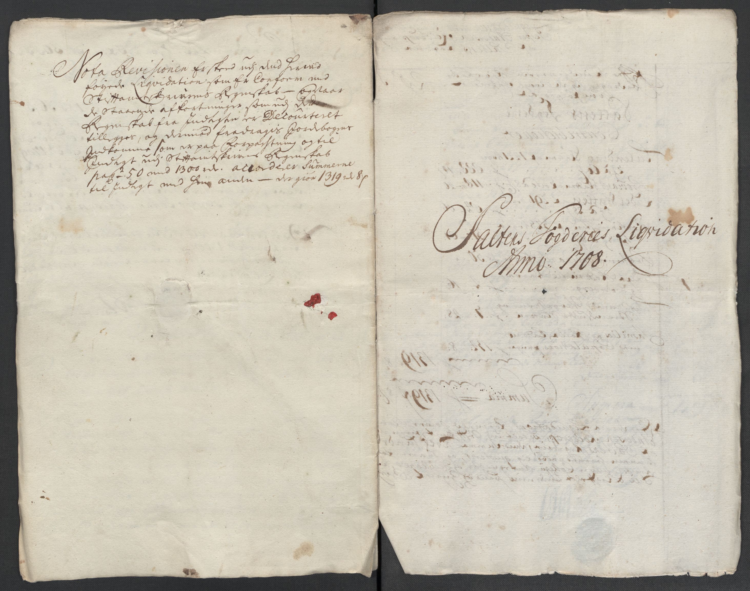 Rentekammeret inntil 1814, Reviderte regnskaper, Fogderegnskap, AV/RA-EA-4092/R66/L4581: Fogderegnskap Salten, 1707-1710, s. 214