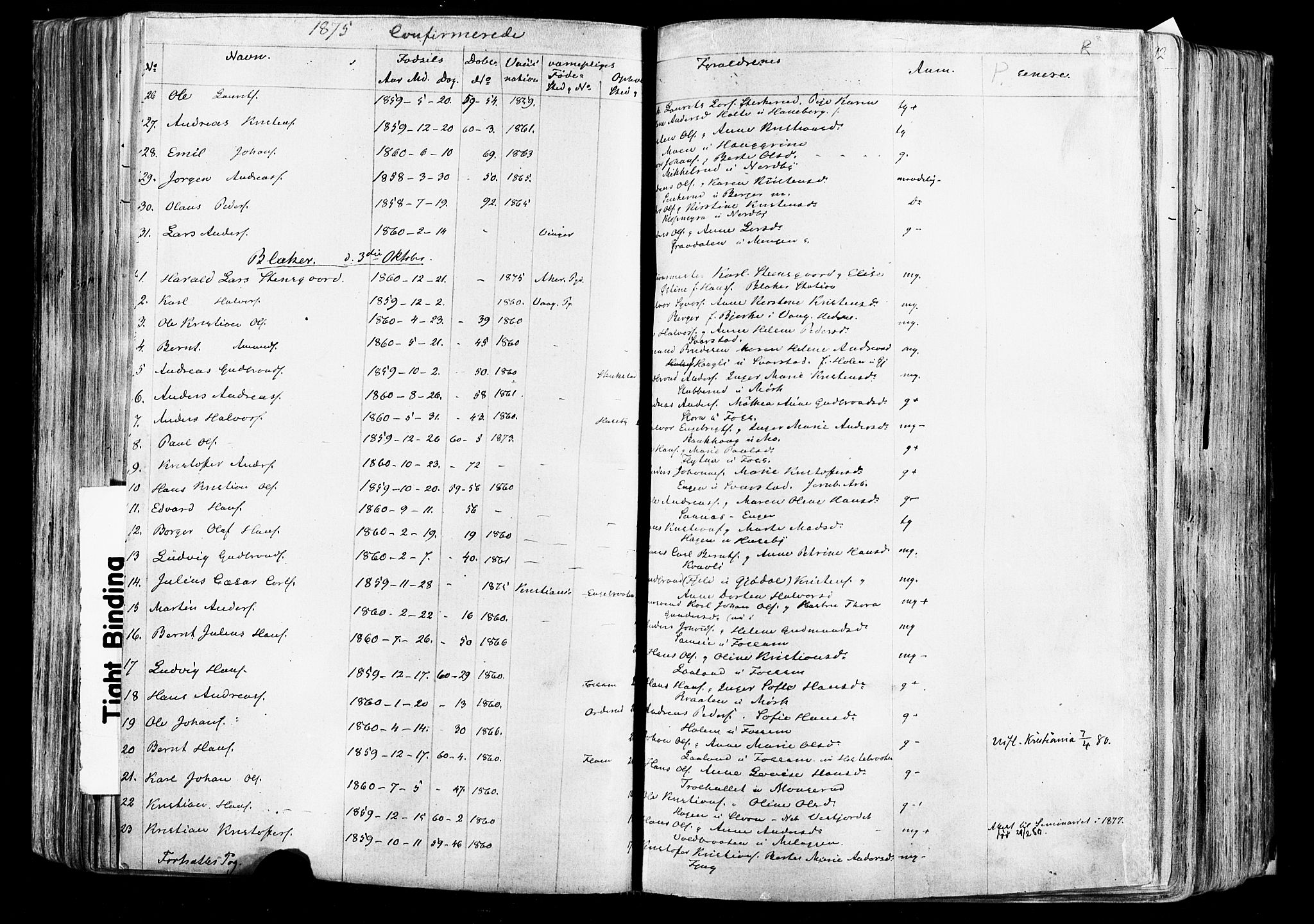 Aurskog prestekontor Kirkebøker, AV/SAO-A-10304a/F/Fa/L0007: Ministerialbok nr. I 7, 1854-1877