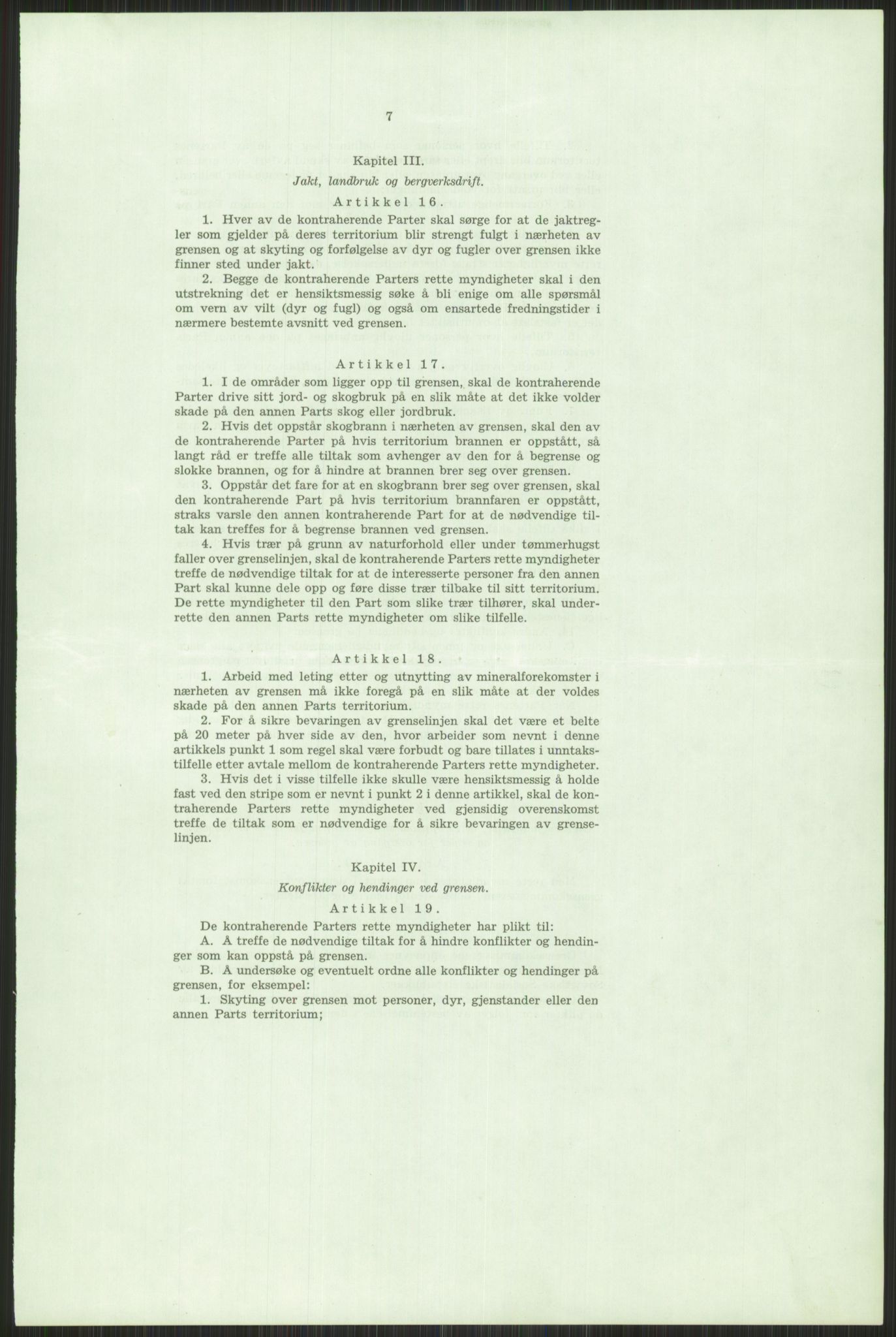 A/S Sydvaranger, AV/RA-PA-0383/Q/Qa/L0003/0009: Eiendom / Overenskomst mellom den norske og den russiske regjering vedr. forskjellige forhold ved grunn (8), 1949
