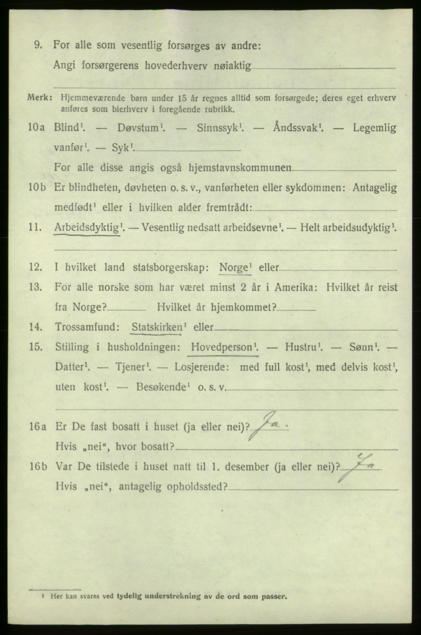 SAB, Folketelling 1920 for 1220 Bremnes herred, 1920, s. 4049