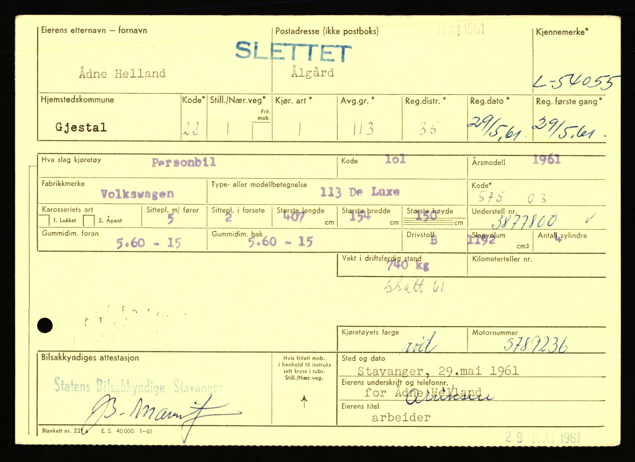 Stavanger trafikkstasjon, AV/SAST-A-101942/0/F/L0053: L-52900 - L-54199, 1930-1971, s. 2569