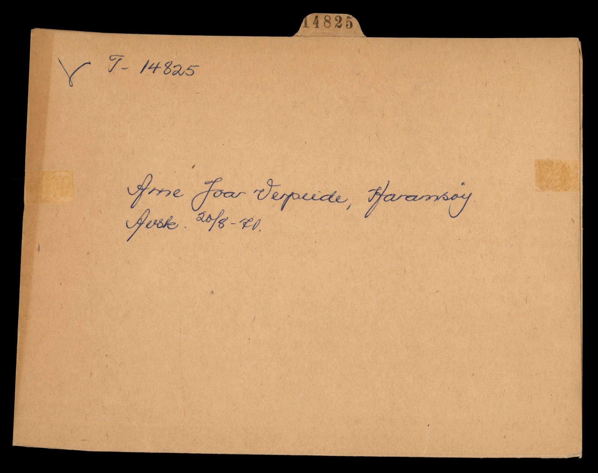 Møre og Romsdal vegkontor - Ålesund trafikkstasjon, AV/SAT-A-4099/F/Fe/L0048: Registreringskort for kjøretøy T 14721 - T 14863, 1927-1998, s. 2367