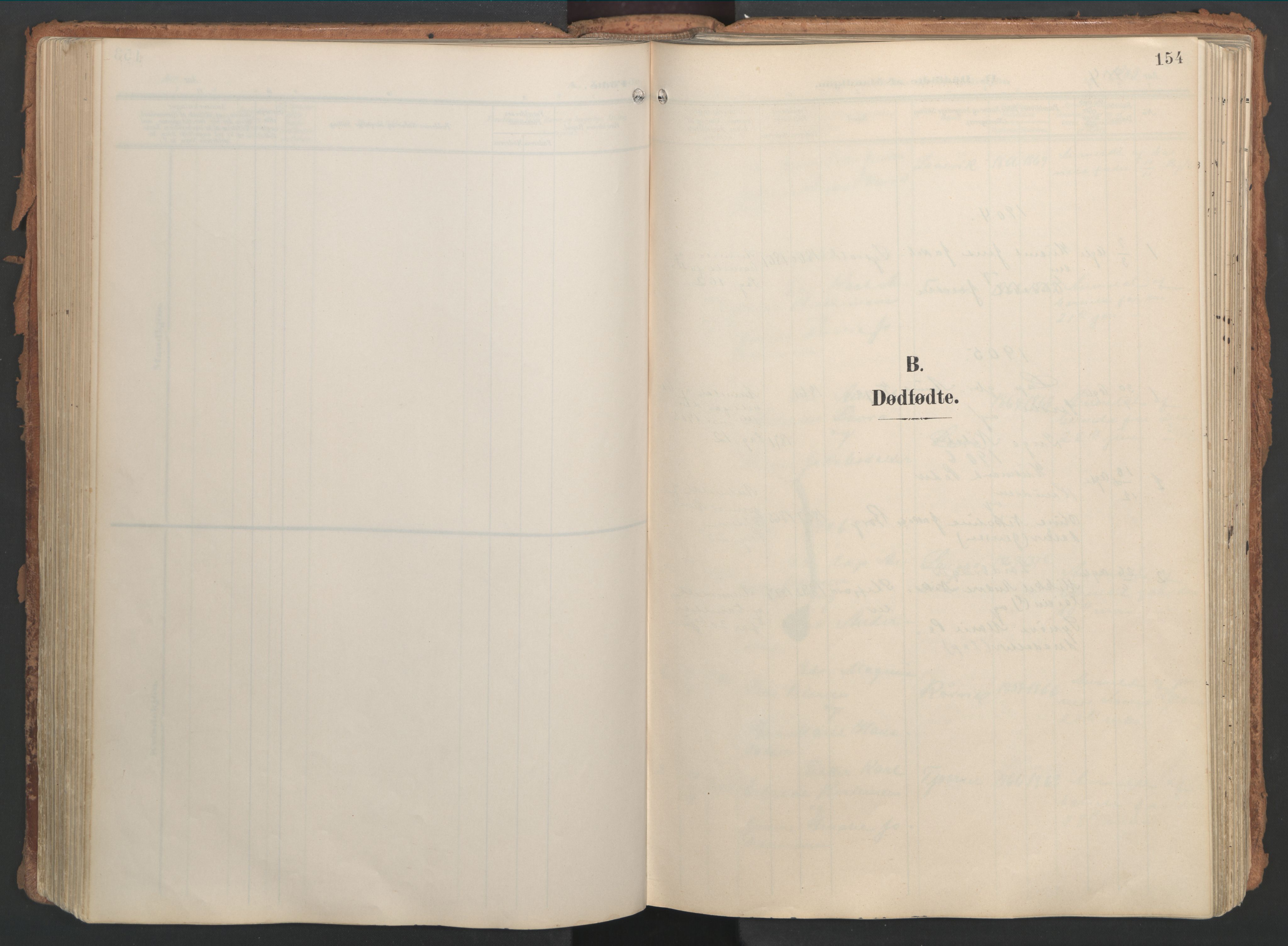 Ministerialprotokoller, klokkerbøker og fødselsregistre - Nordland, AV/SAT-A-1459/861/L0871: Ministerialbok nr. 861A06, 1903-1916, s. 154