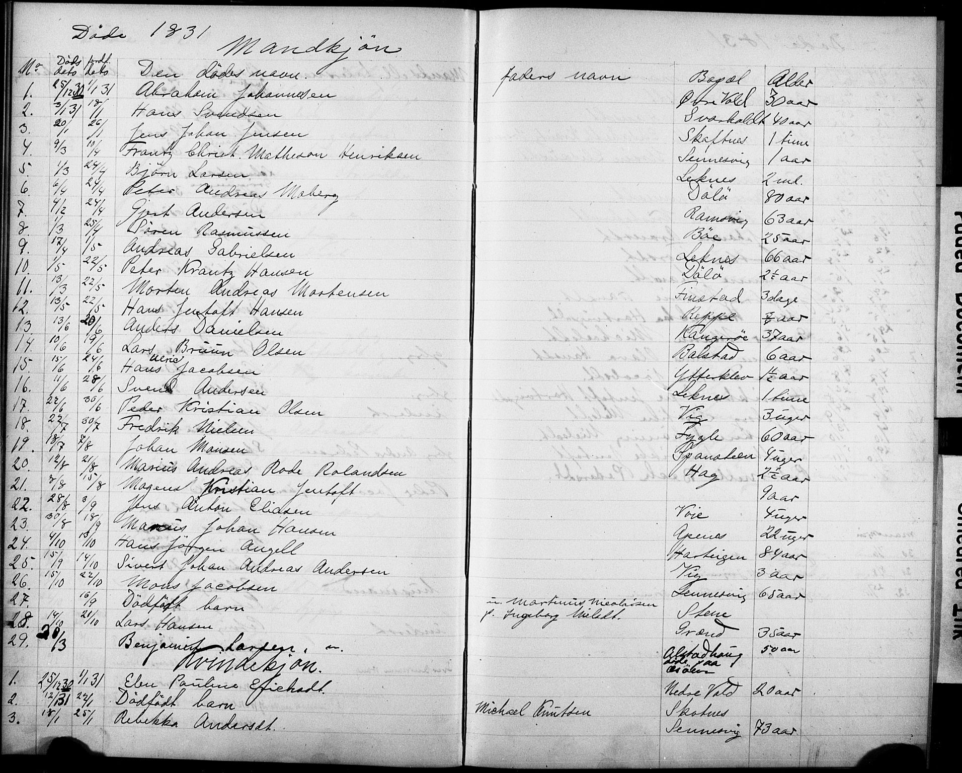 Ministerialprotokoller, klokkerbøker og fødselsregistre - Nordland, AV/SAT-A-1459/881/L1150: Ministerialbok nr. 881A03, 1817-1840