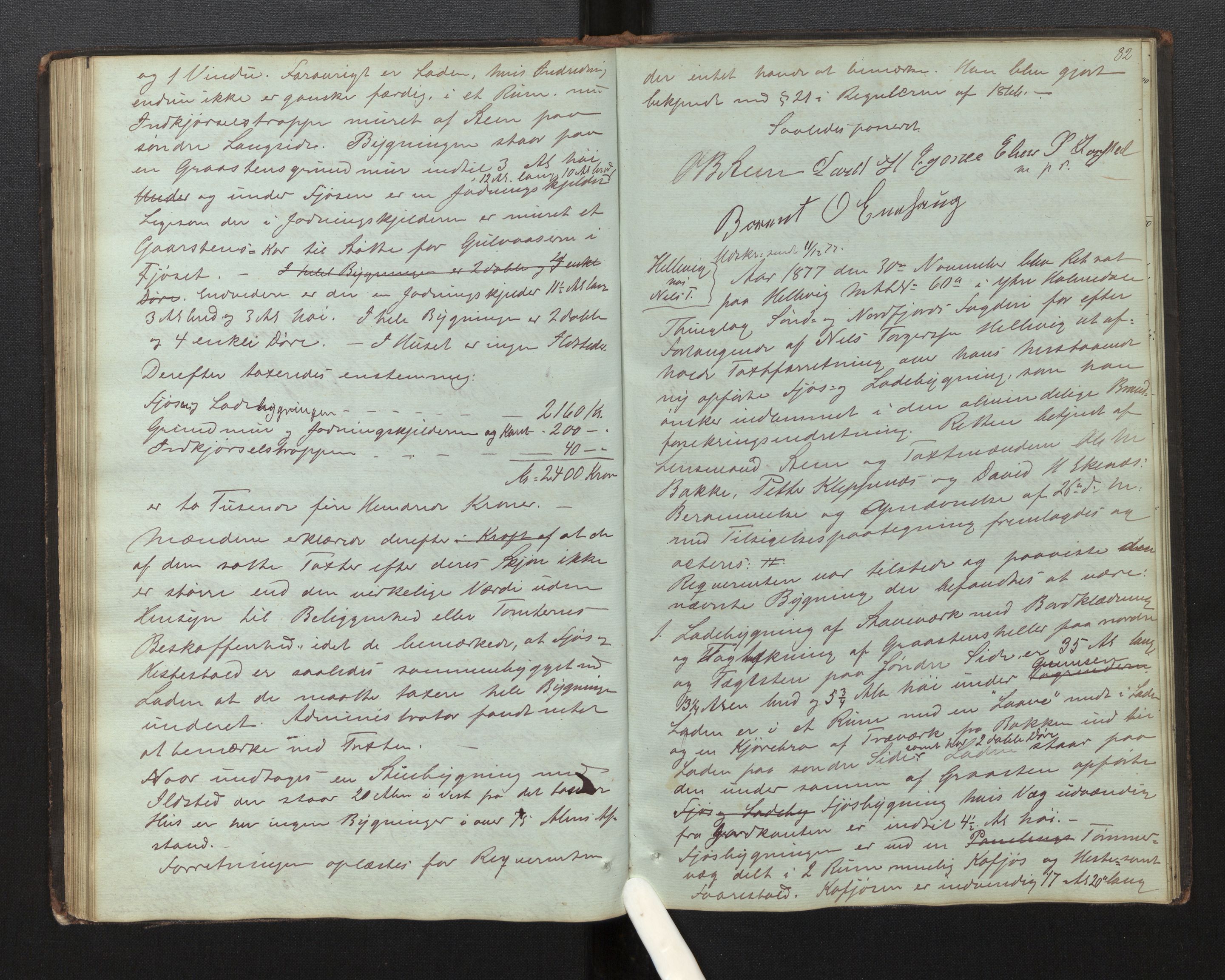 Lensmannen i Fjaler, AV/SAB-A-27201/0012/L0001: Branntakstprotokoll, 1846-1889, s. 81b-82a