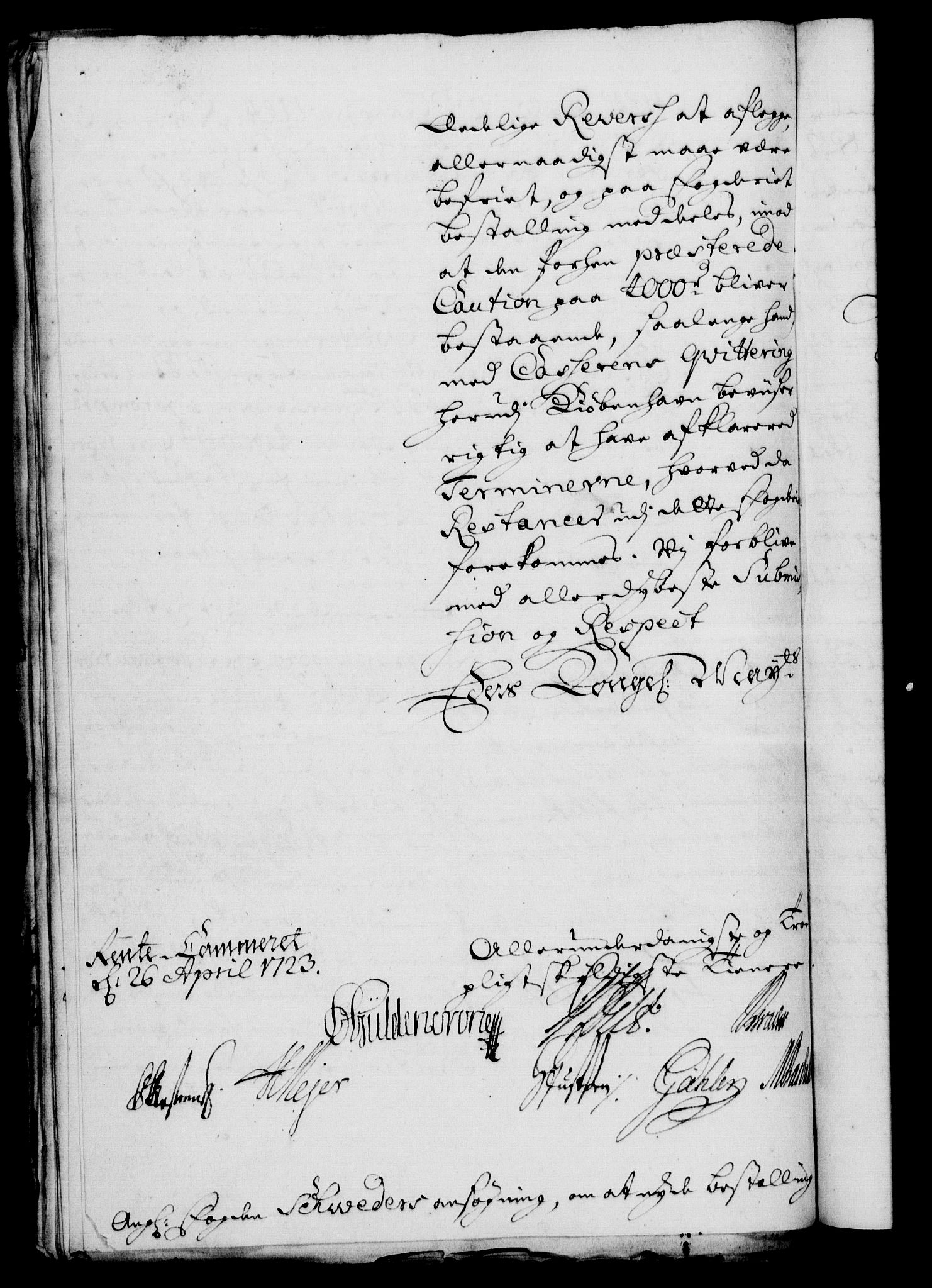 Rentekammeret, Kammerkanselliet, RA/EA-3111/G/Gf/Gfa/L0006: Norsk relasjons- og resolusjonsprotokoll (merket RK 52.6), 1723, s. 550
