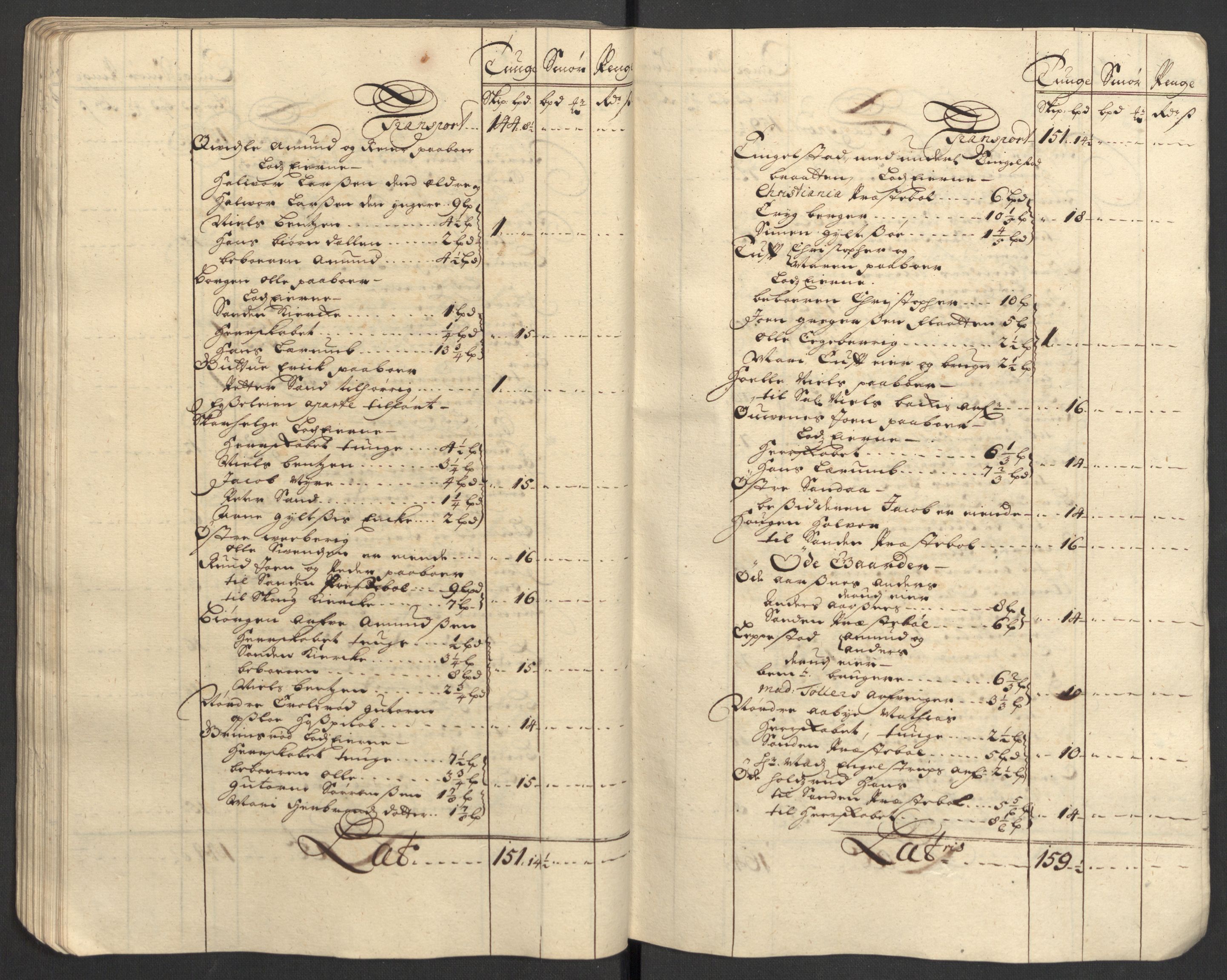 Rentekammeret inntil 1814, Reviderte regnskaper, Fogderegnskap, RA/EA-4092/R32/L1872: Fogderegnskap Jarlsberg grevskap, 1706-1707, s. 372