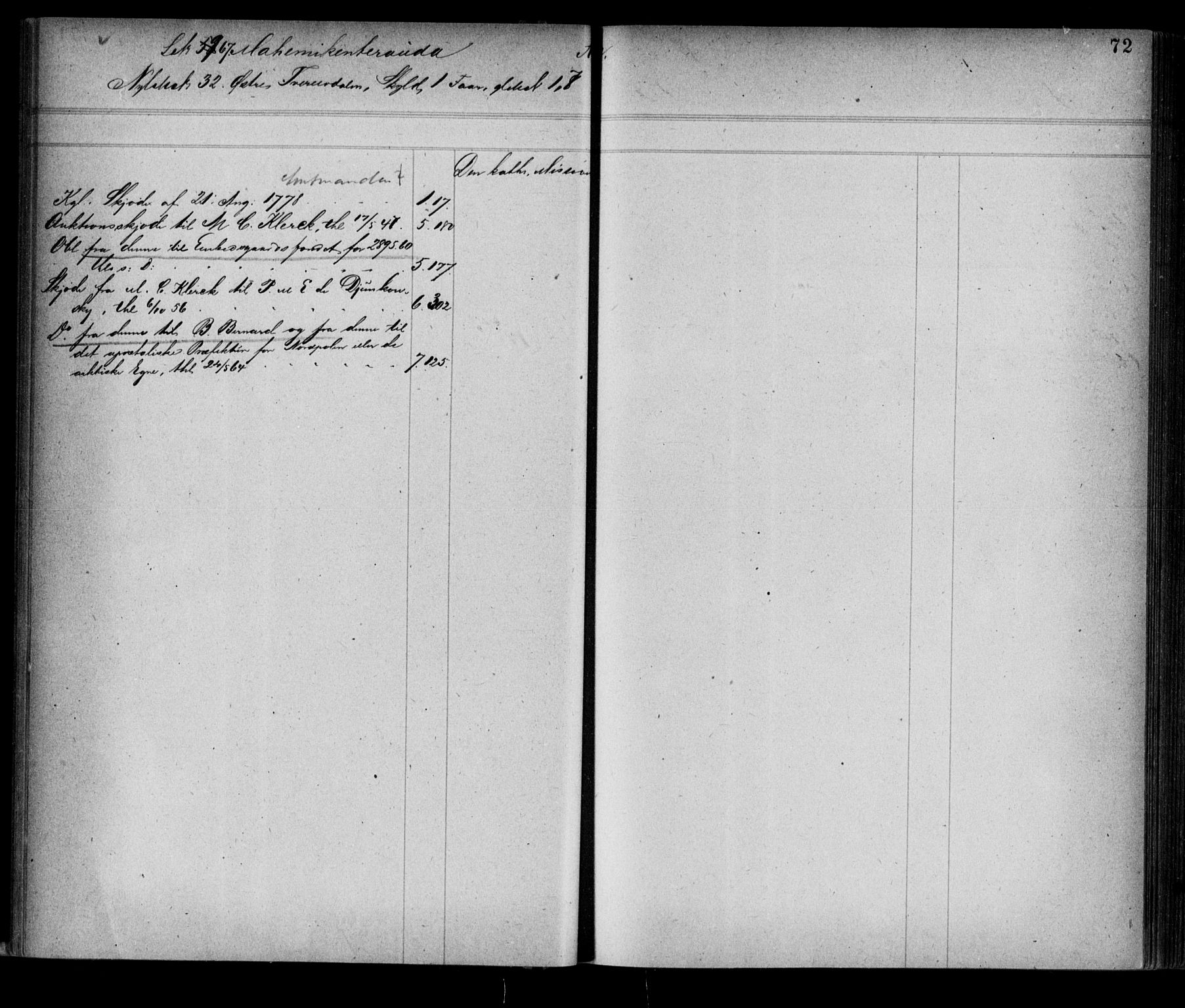 Alta fogderi/sorenskriveri, AV/SATØ-SATØ-5/1/K/Kb/Kba/L0008pantereg: Panteregister nr. 8, 1776, s. 72