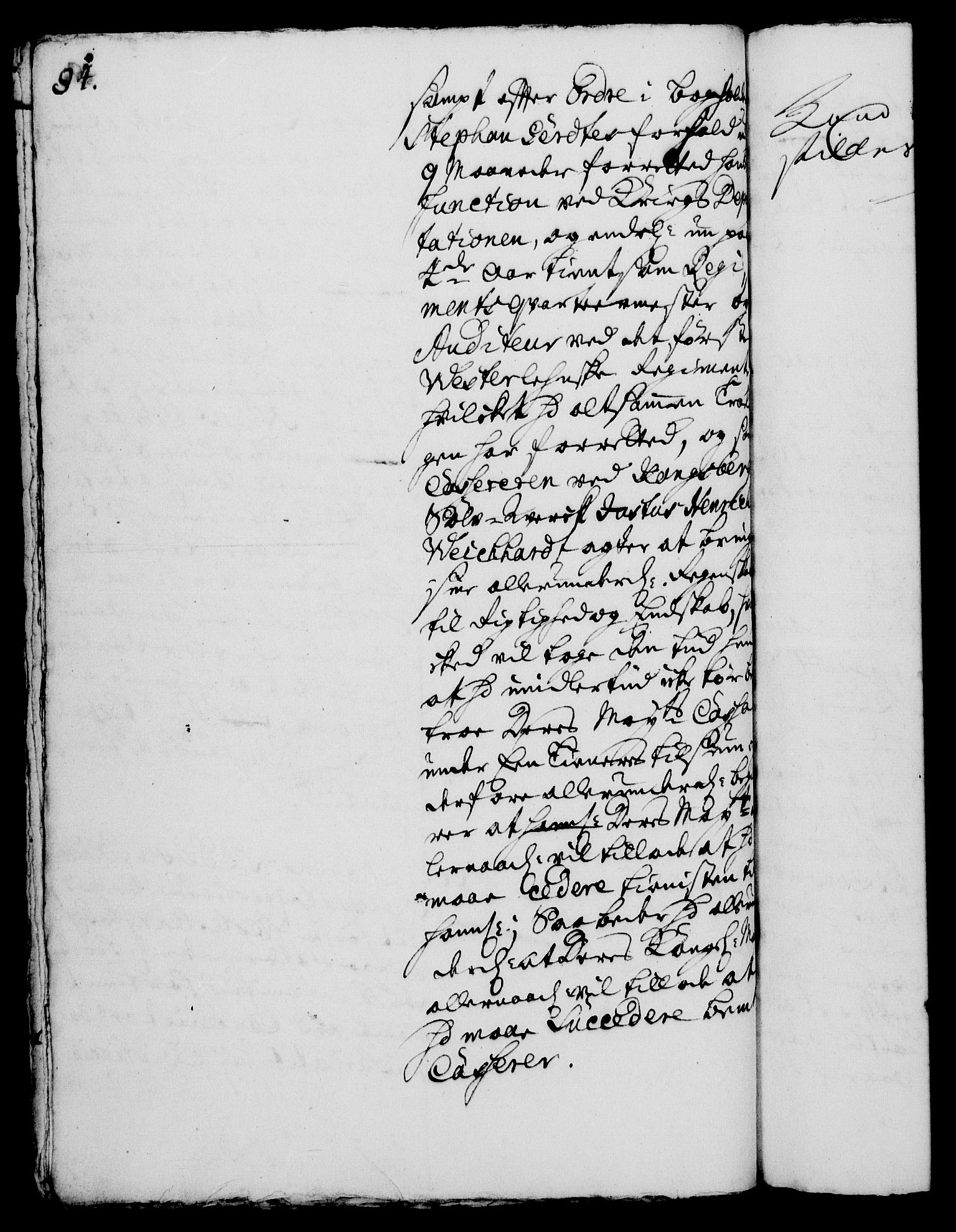 Rentekammeret, Kammerkanselliet, AV/RA-EA-3111/G/Gh/Gha/L0003: Norsk ekstraktmemorialprotokoll, sak. 600-765 (merket RK 53.48), 1720-1721, s. 84