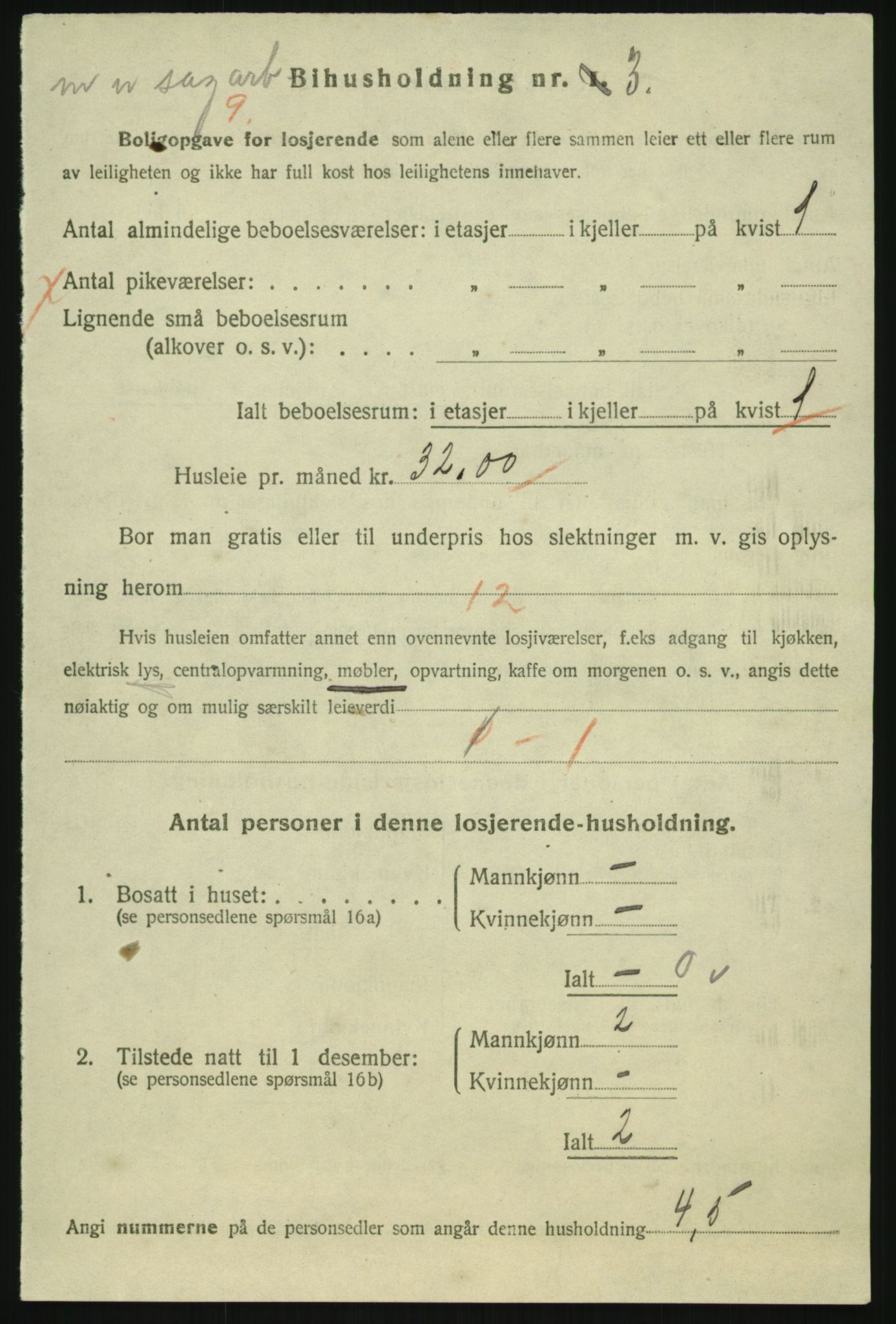 SAK, Folketelling 1920 for 0904 Grimstad kjøpstad, 1920, s. 2293