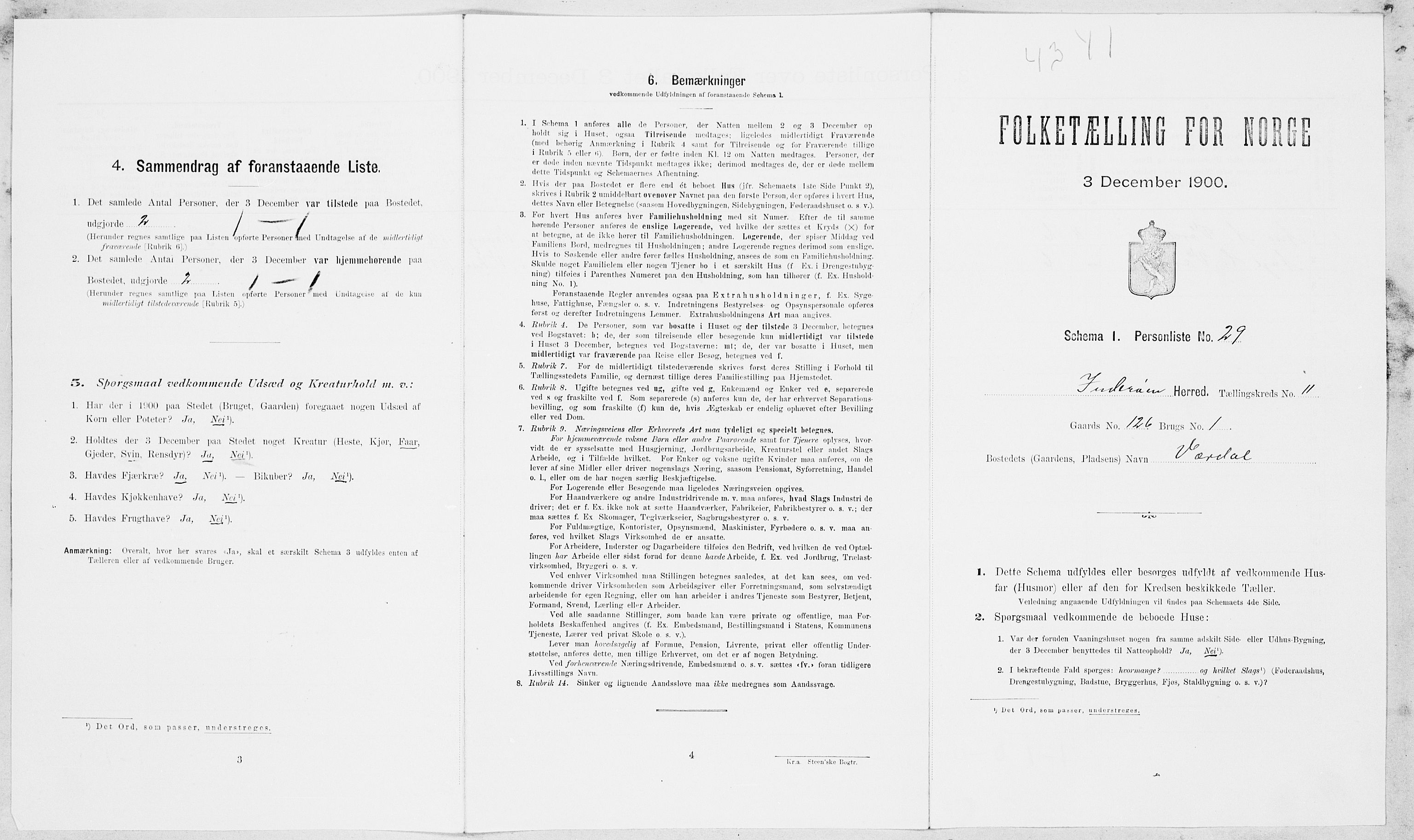 SAT, Folketelling 1900 for 1729 Inderøy herred, 1900, s. 1414