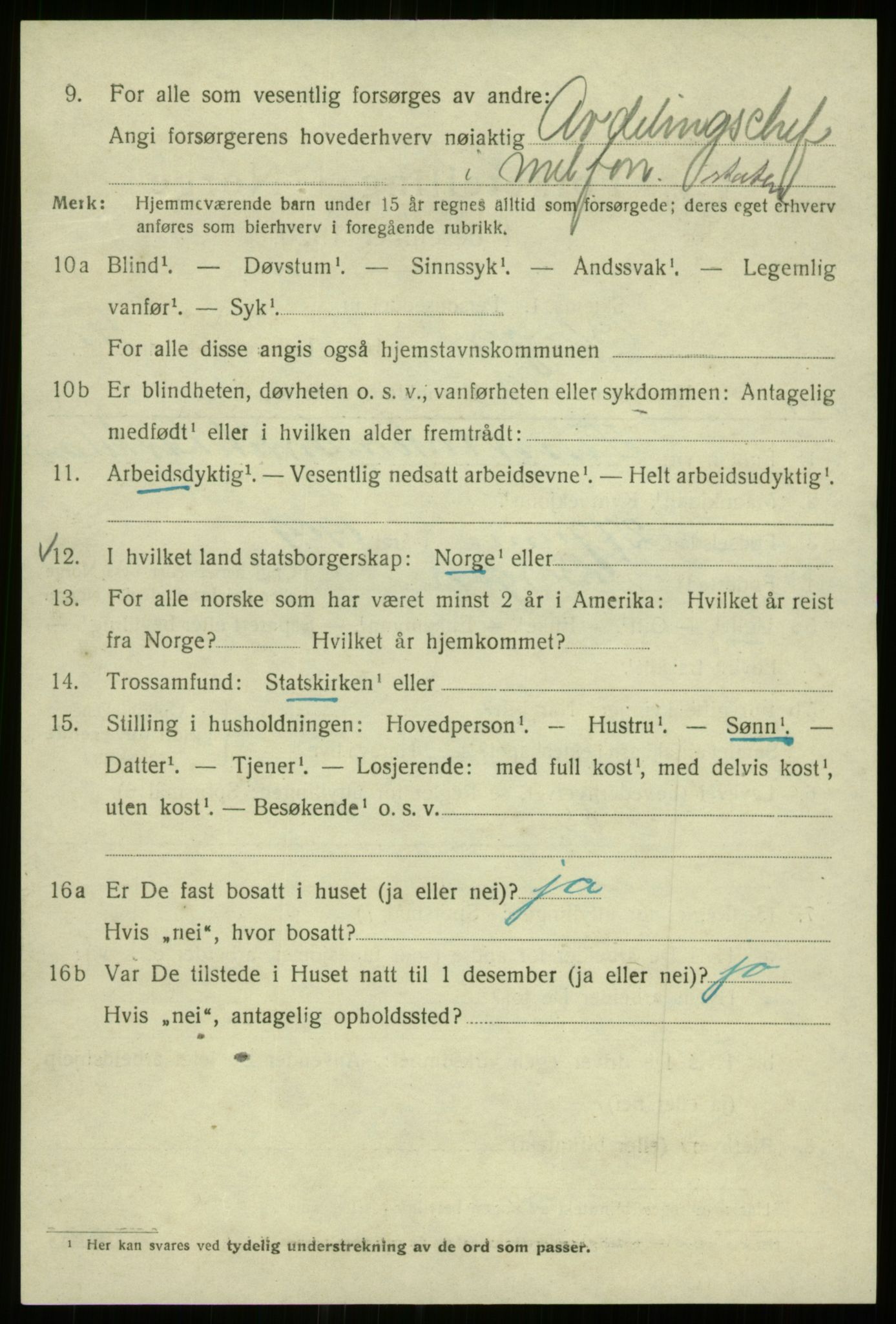SAB, Folketelling 1920 for 1301 Bergen kjøpstad, 1920, s. 109197