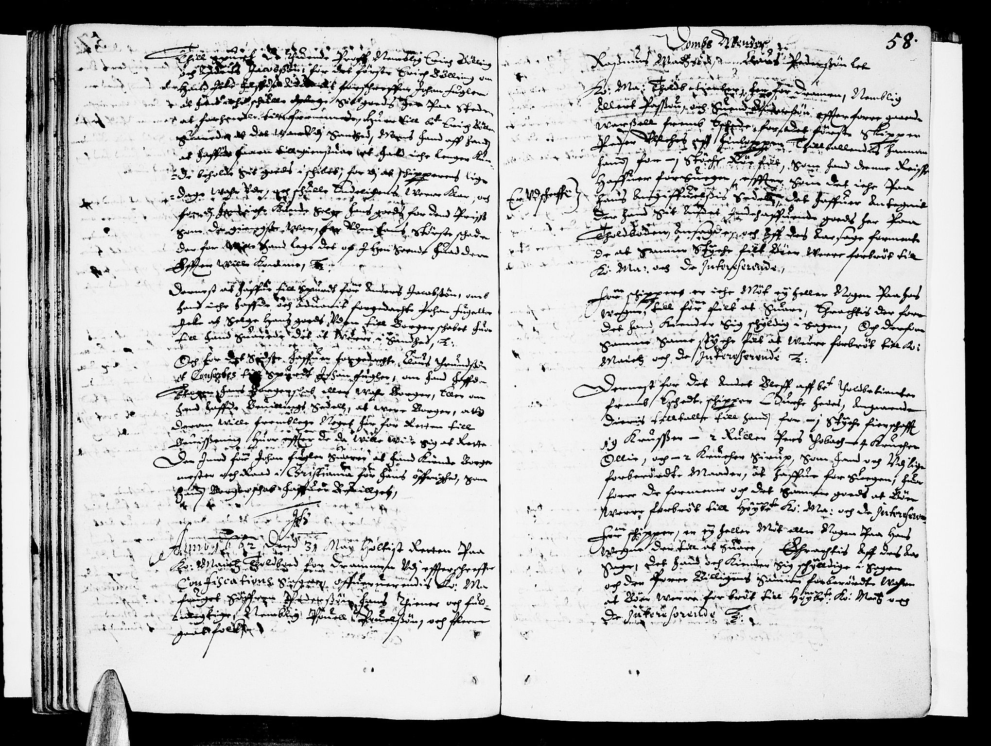 Lier, Røyken og Hurum sorenskriveri, AV/SAKO-A-89/F/Fa/L0004: Tingbok, 1662, s. 58