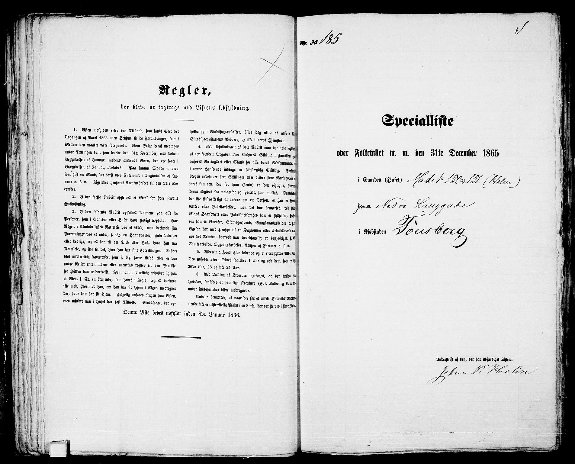 RA, Folketelling 1865 for 0705P Tønsberg prestegjeld, 1865, s. 404