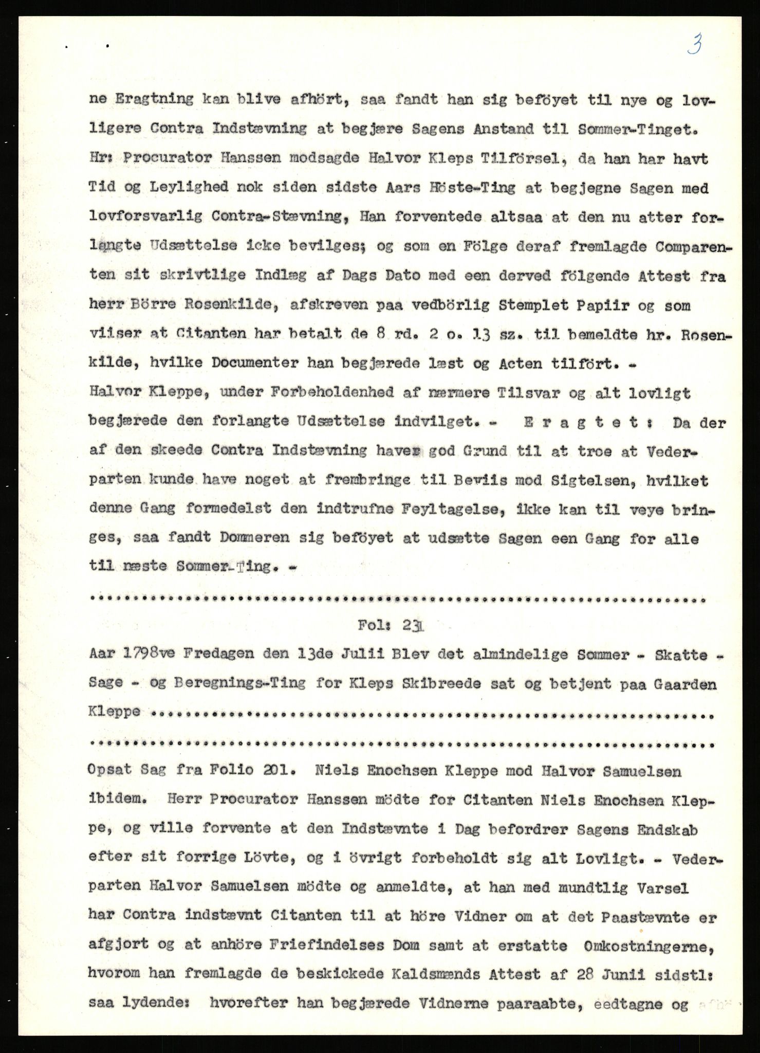 Statsarkivet i Stavanger, AV/SAST-A-101971/03/Y/Yj/L0047: Avskrifter sortert etter gårdsnavn: Kirketeigen - Klovning, 1750-1930, s. 463